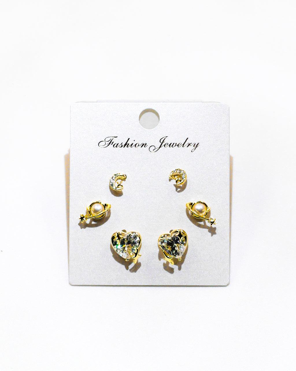Set Aretes X3 - M116 Oro Laminado