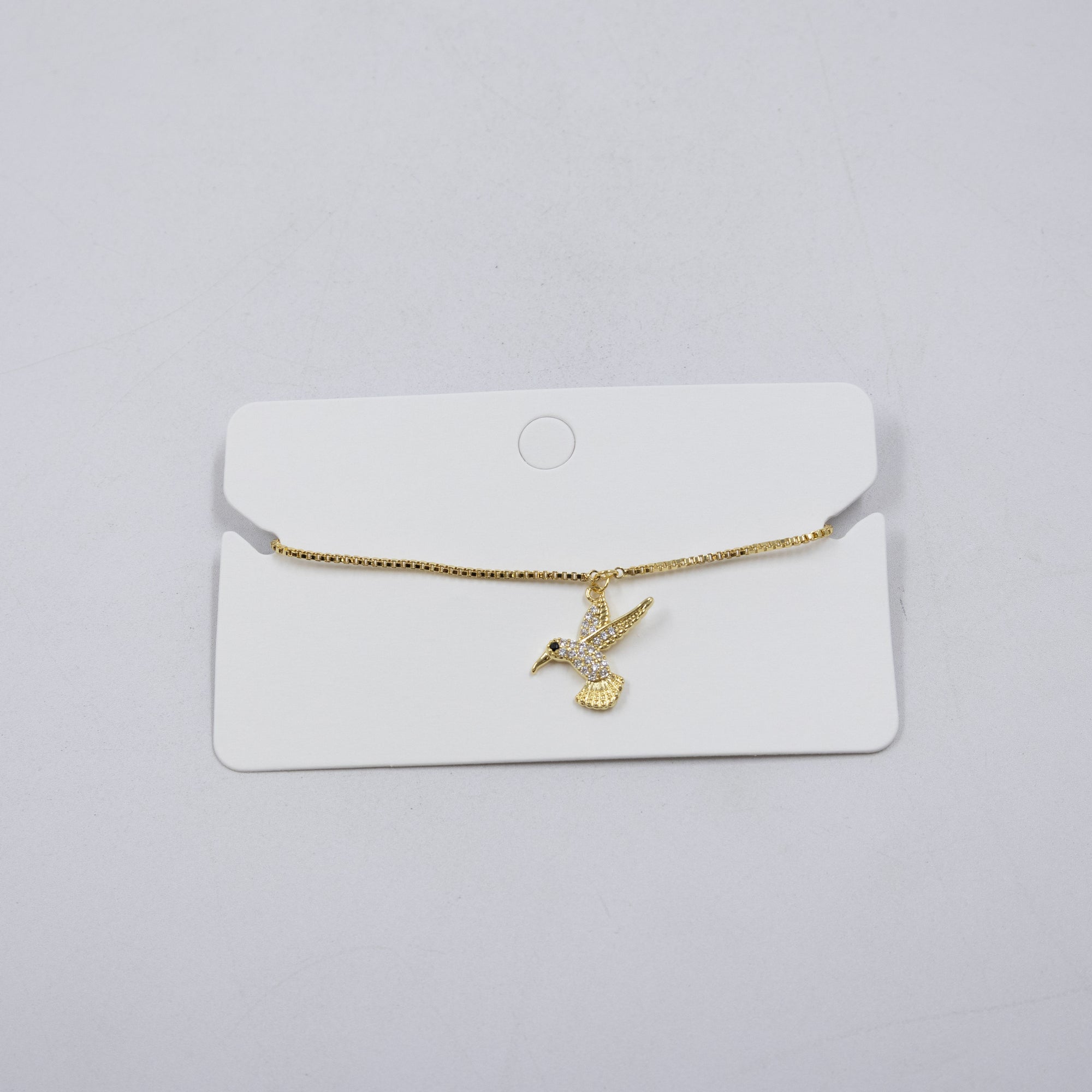 Pulsera Dorada Ansheli M9 Oro Laminado