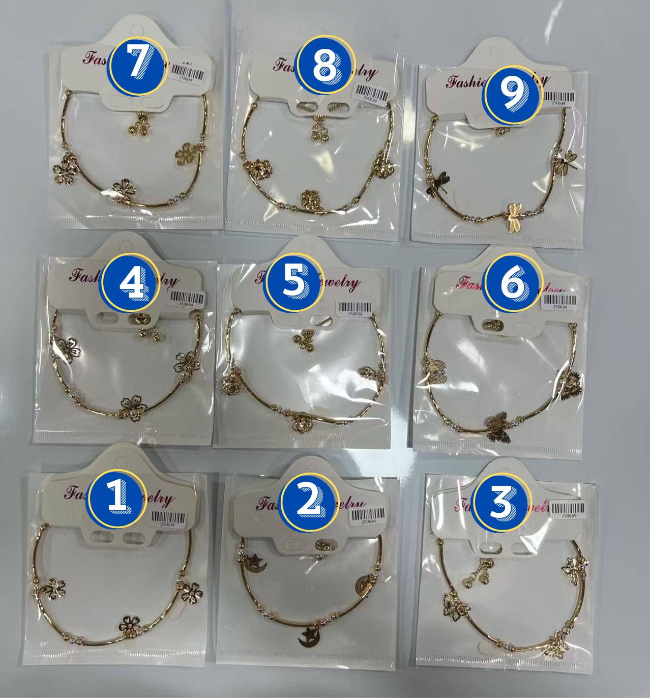 Pulsera Dorada M2 Oro Laminado
