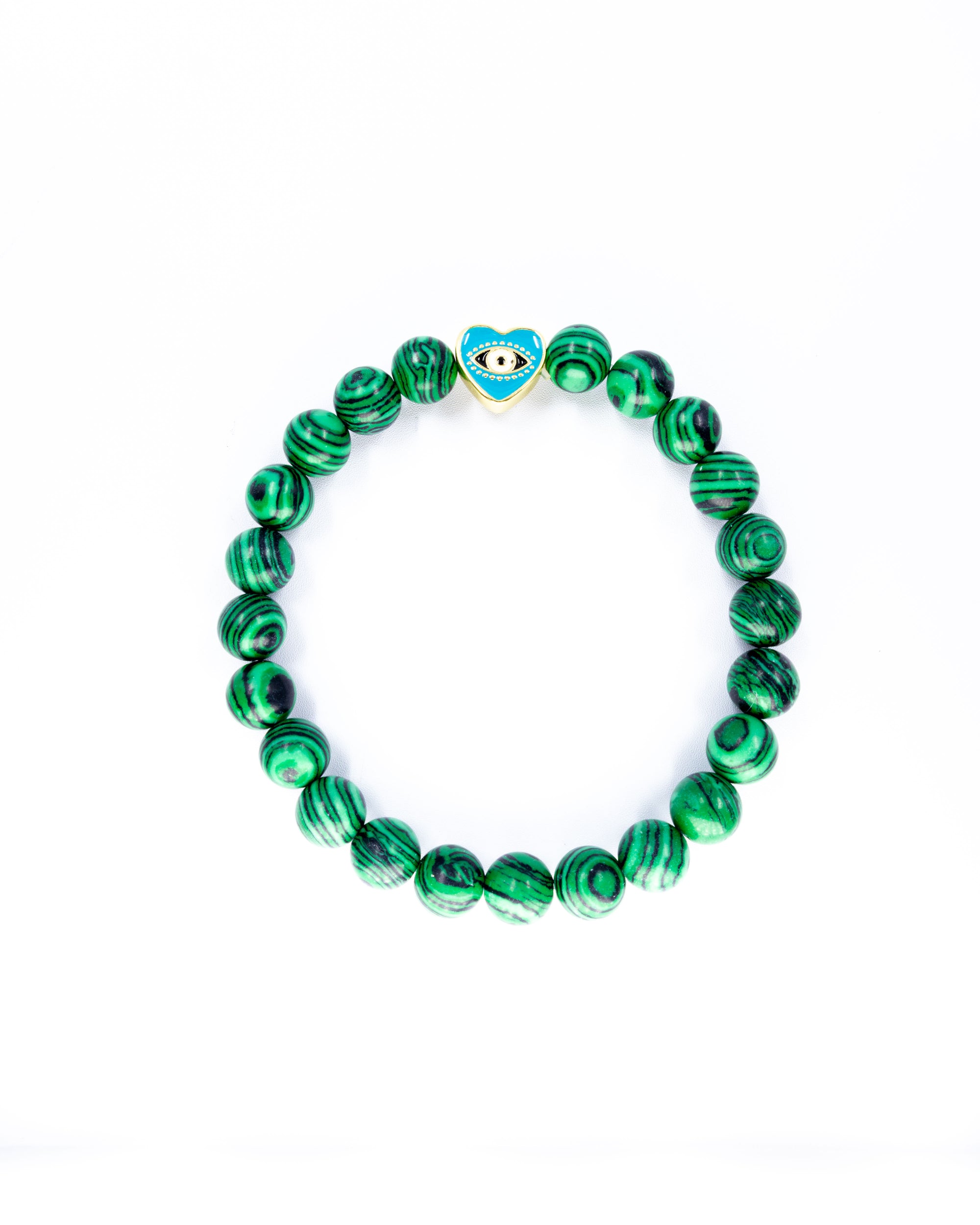 Pulsera de cuentas con Dije M7 Acero Inoxidable