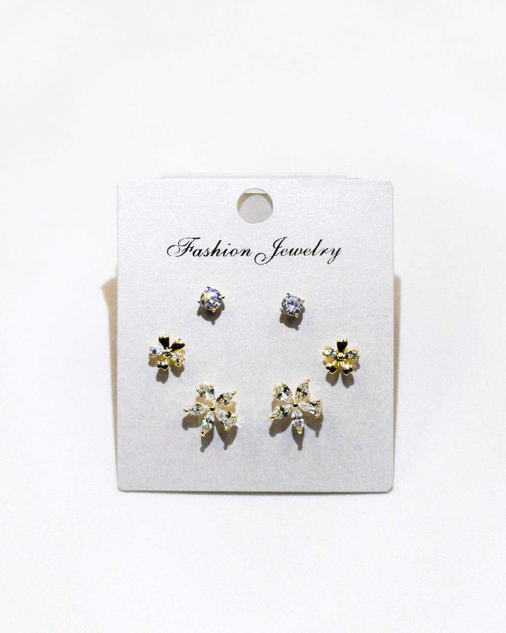 Set Aretes X3 - M23 Oro Laminado
