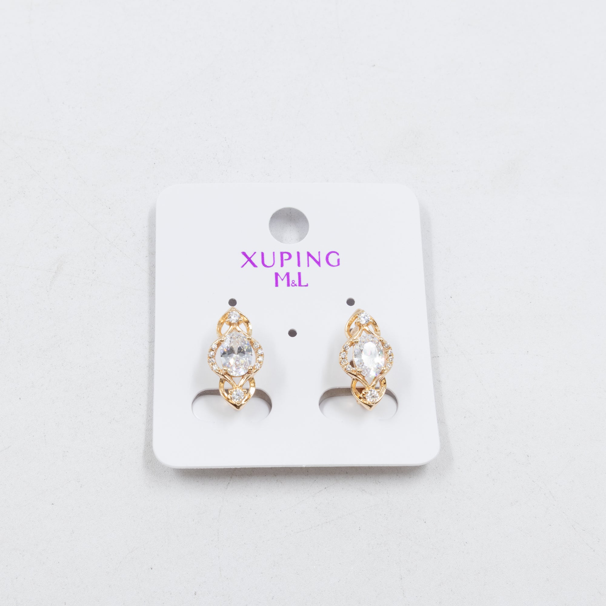 Aretes Xuping Dorados M3 Oro Laminado