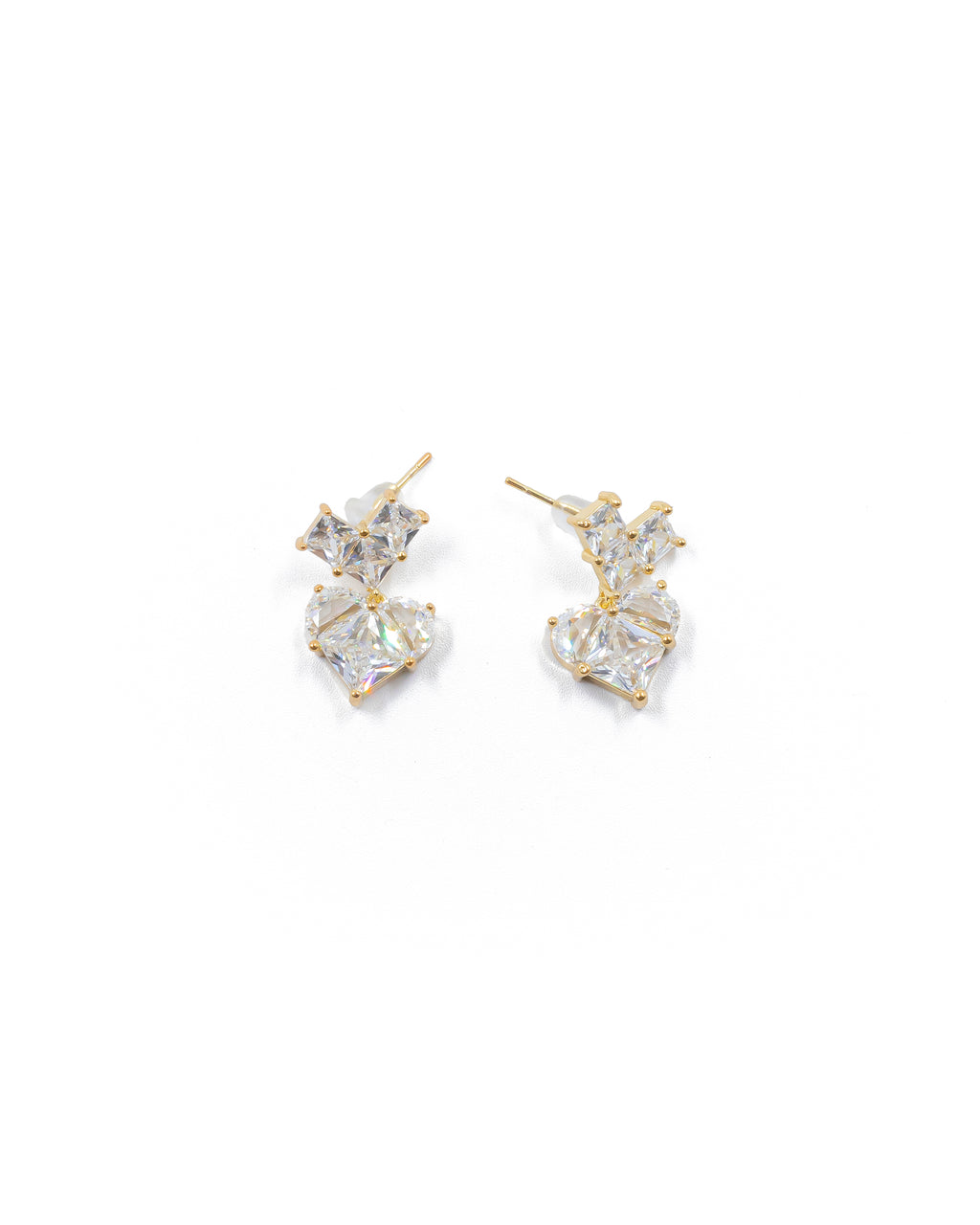Aretes Largos Ansheli Dorados M12 Oro Laminado