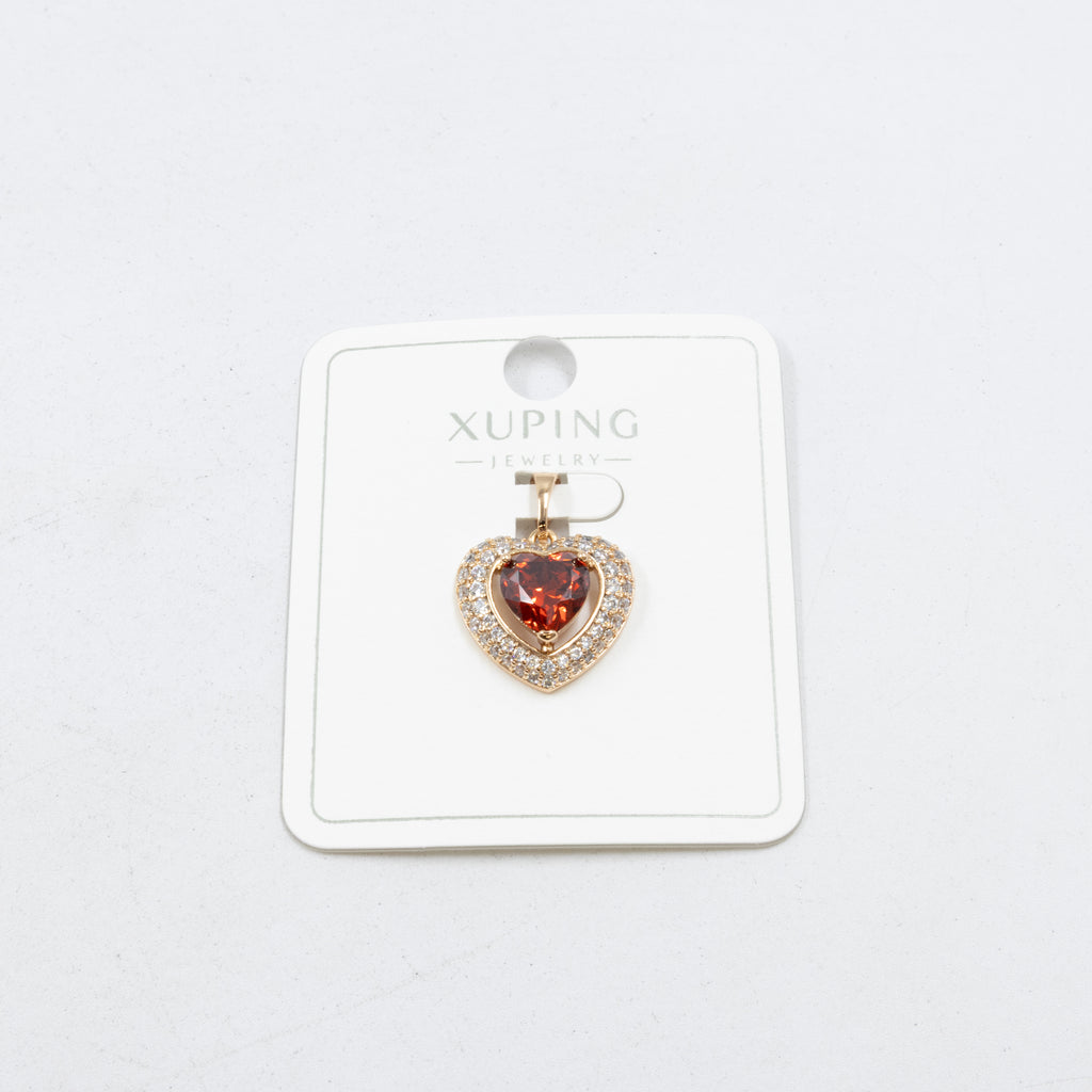 Dijes Xuping con Piedras M4 Oro Laminado