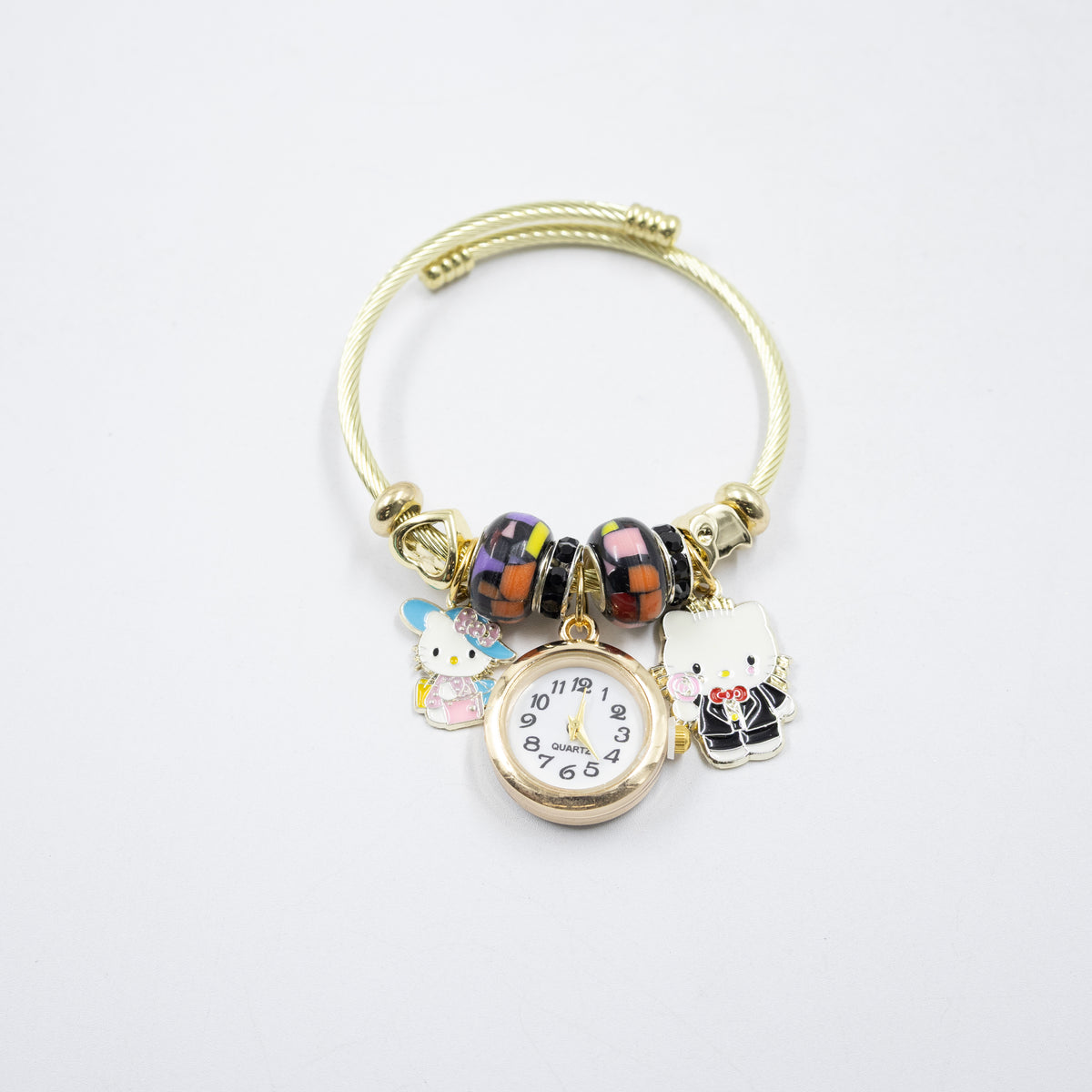 Pulsera tipo Pandora Dorados M21 Oro Laminado