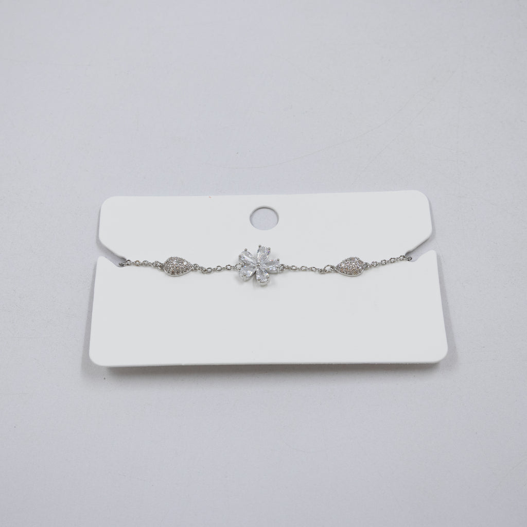 Pulsera Plateada Ansheli 38 Oro Laminado