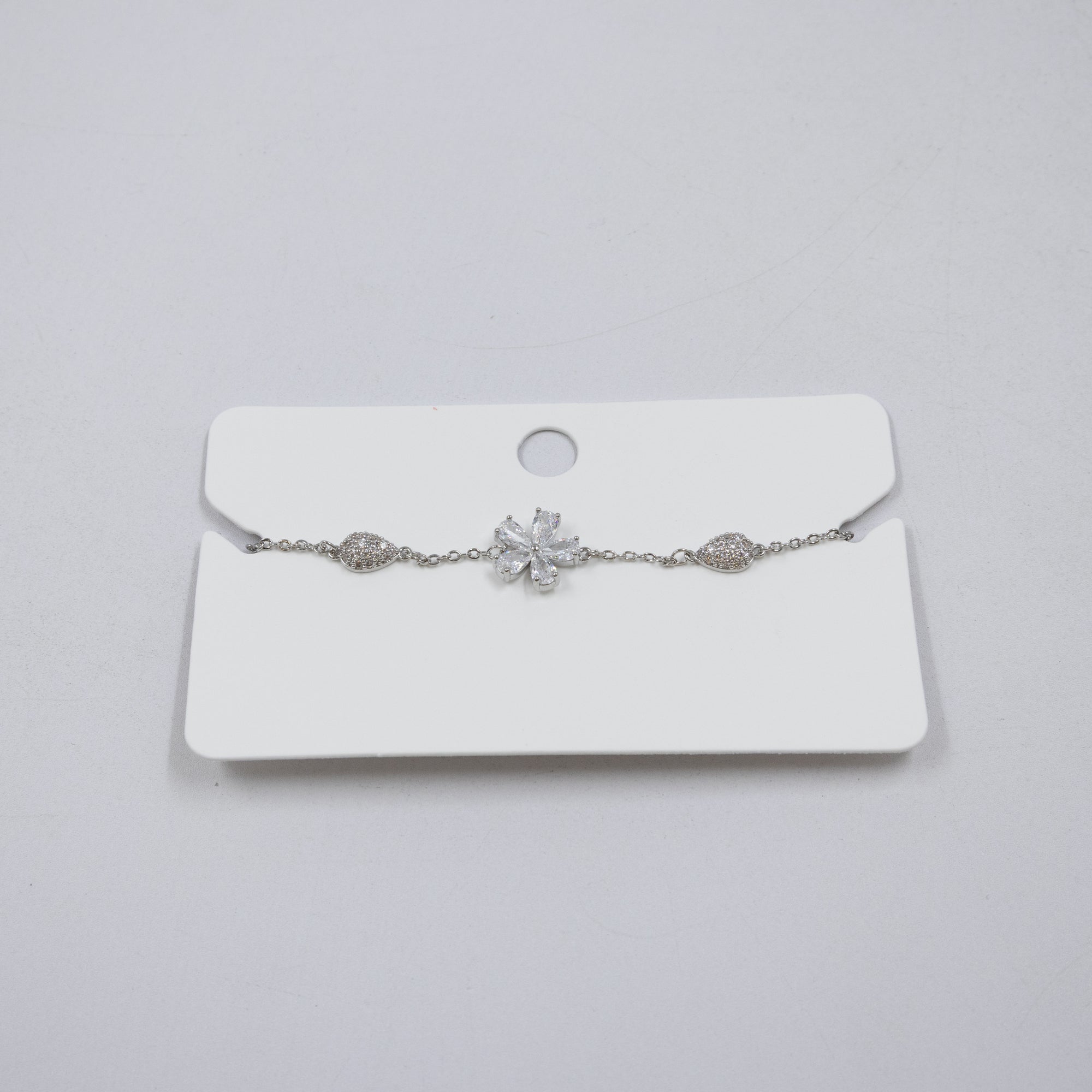 Pulsera Plateada Ansheli 38 Oro Laminado