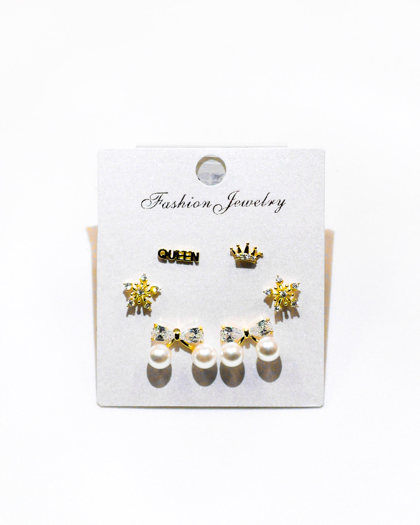 Set Aretes X3 - M8 Oro Laminado