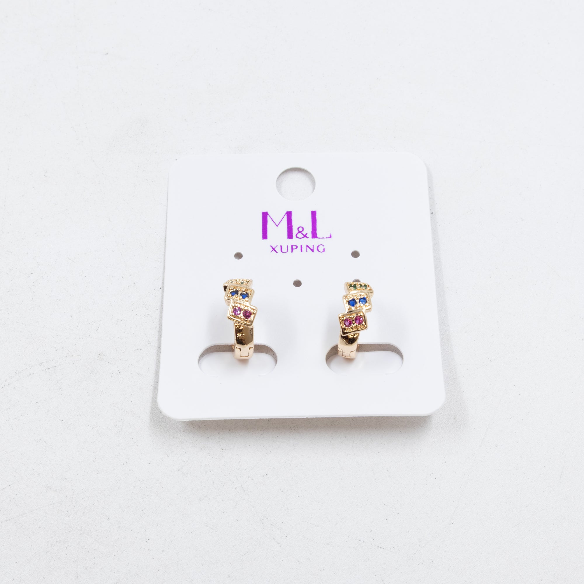 Aretes Xuping Dorados M1 Oro Laminado
