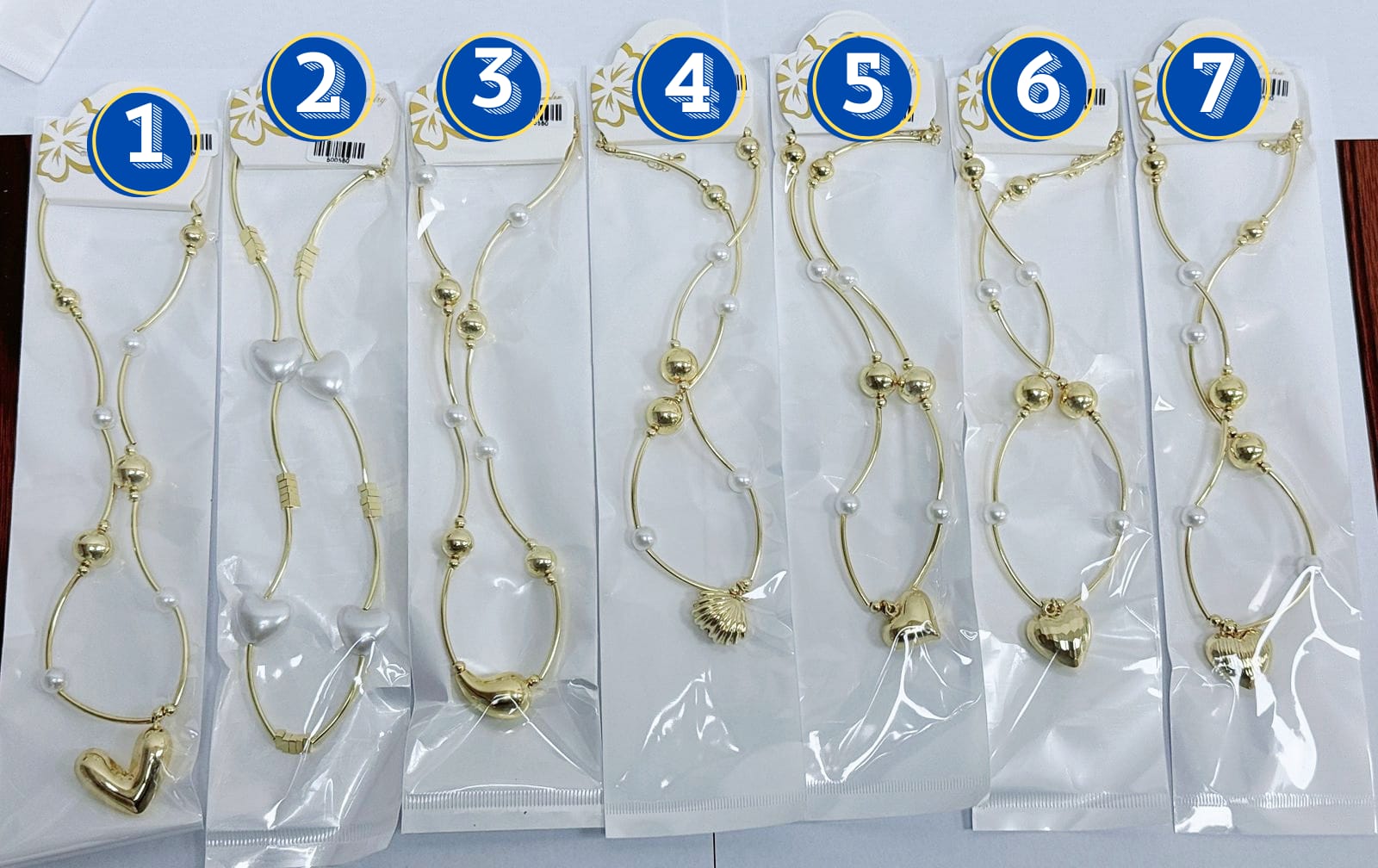 Collar Corbatero M2 Oro Laminado