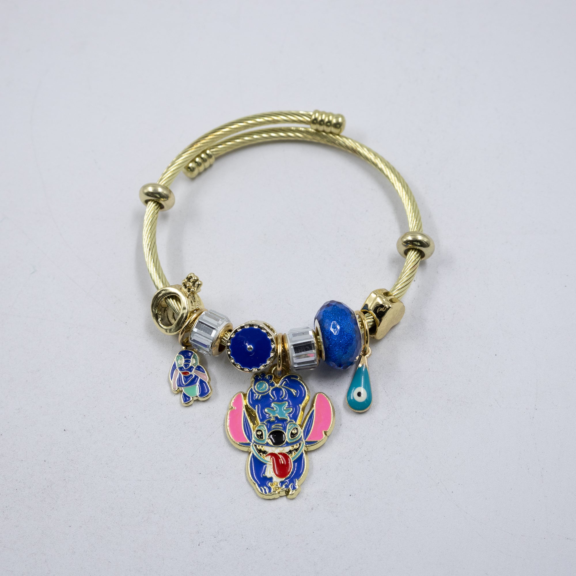 Pulsera tipo Pandora M12 Oro Laminado