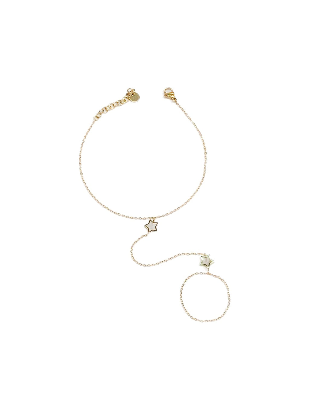 Pulsera Dorada con Dije - M1 Oro Laminado