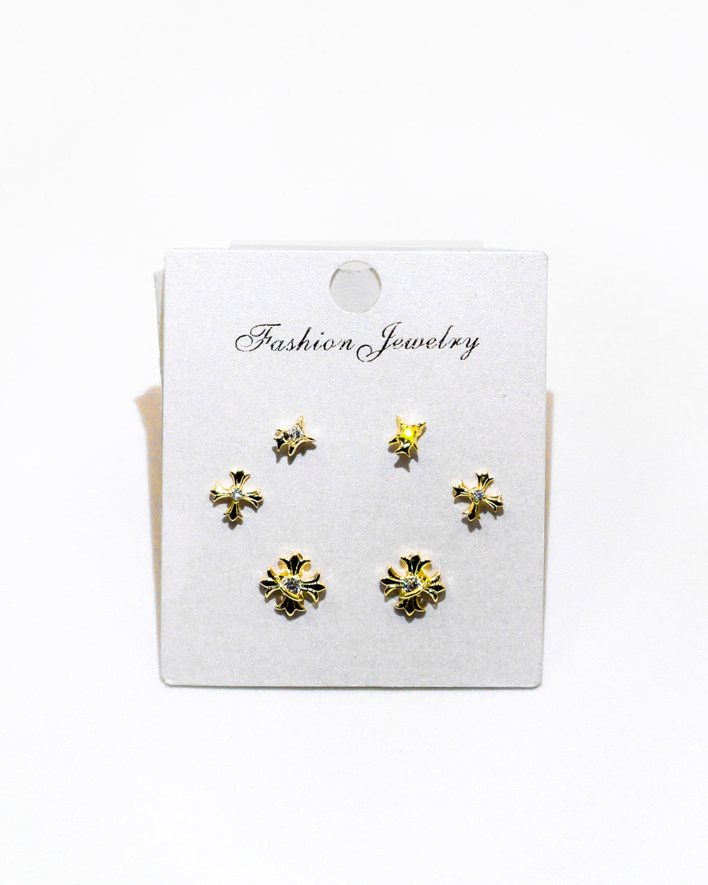 Set Aretes X3 - M17 Oro Laminado