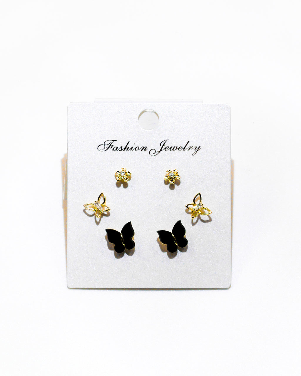 Set Aretes X3 - M4 Oro Laminado