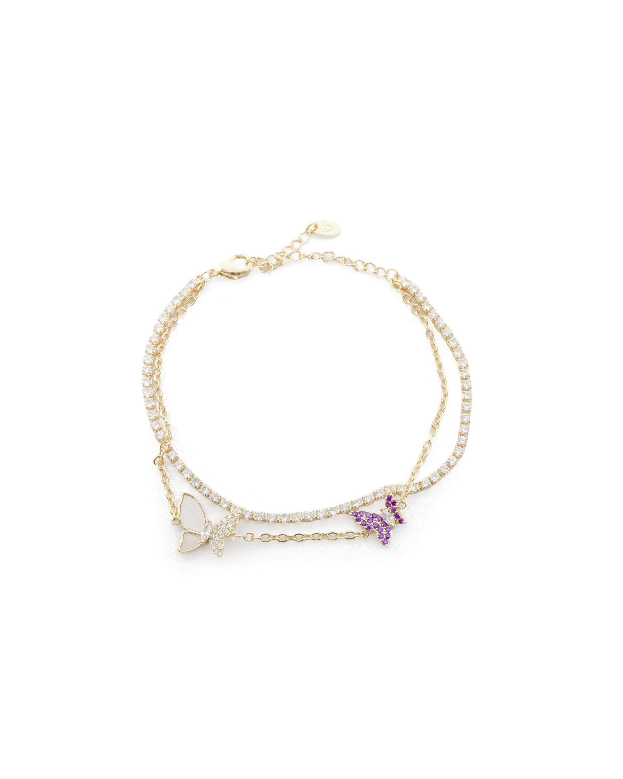 Pulsera Dorada Ansheli M16 - Oro Laminado