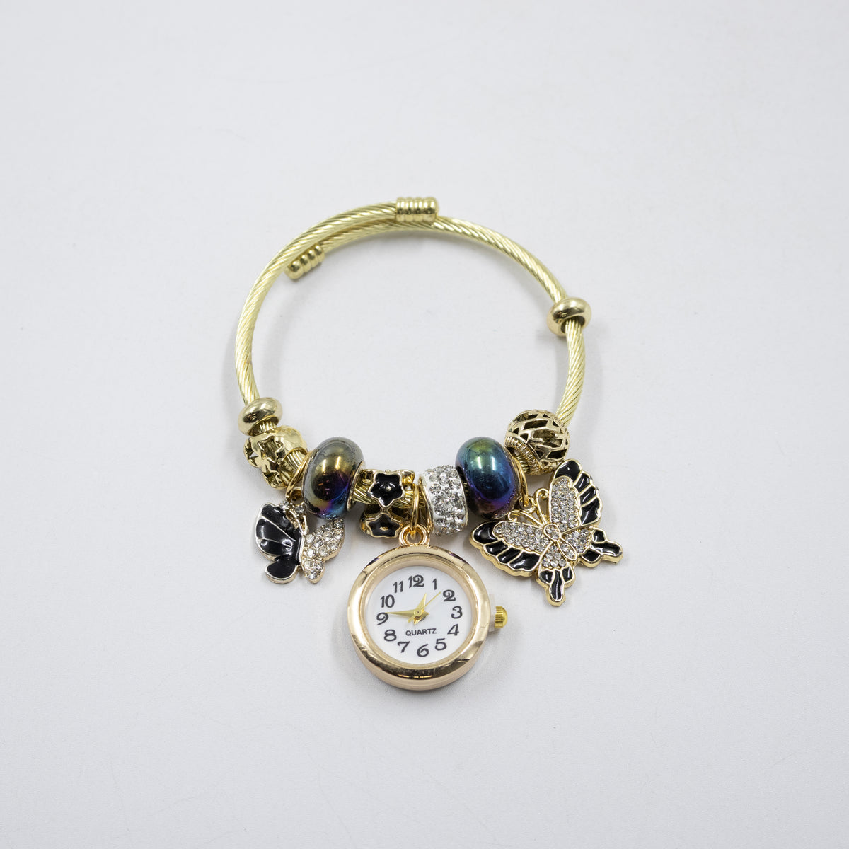 Pulsera tipo Pandora Dorados M23 Oro Laminado