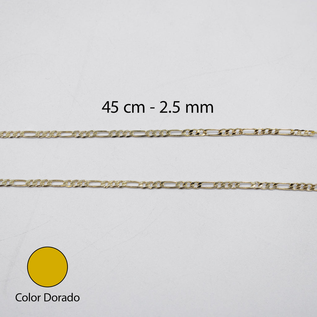 Cadenas Doradas Cartier de 45 cm M1 Oro Laminado