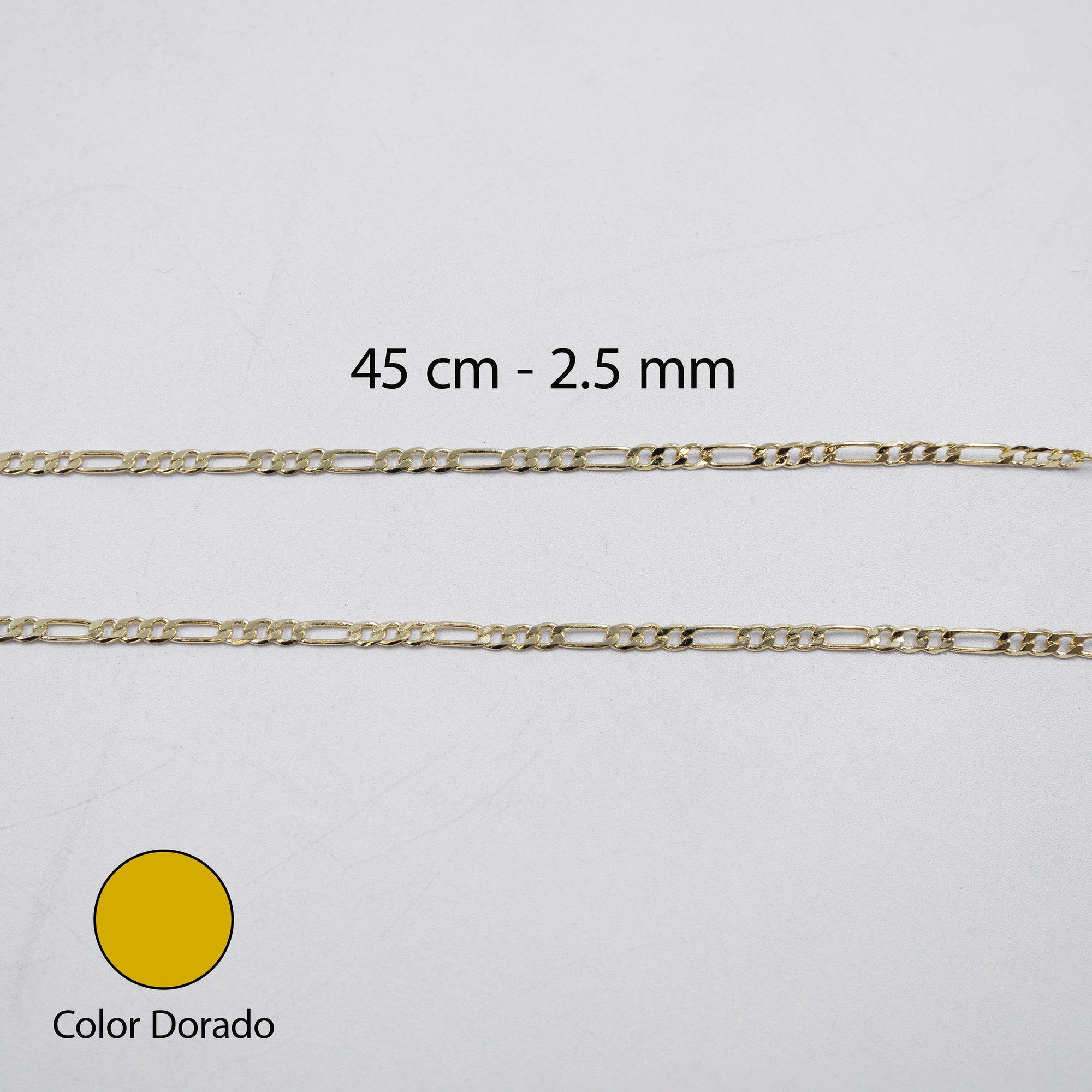 Cadenas Doradas Cartier de 45 cm M1 Oro Laminado