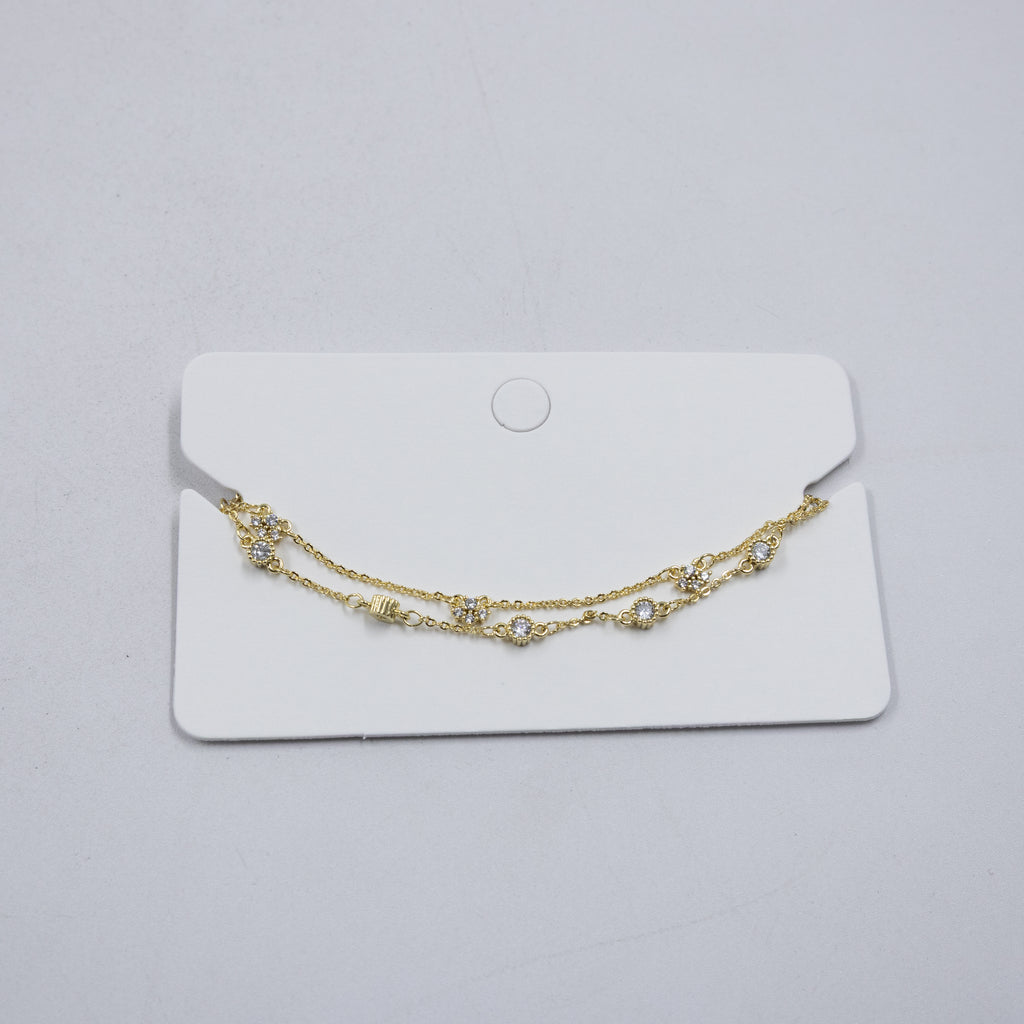 Pulsera Dorada Ansheli M3 Oro Laminado