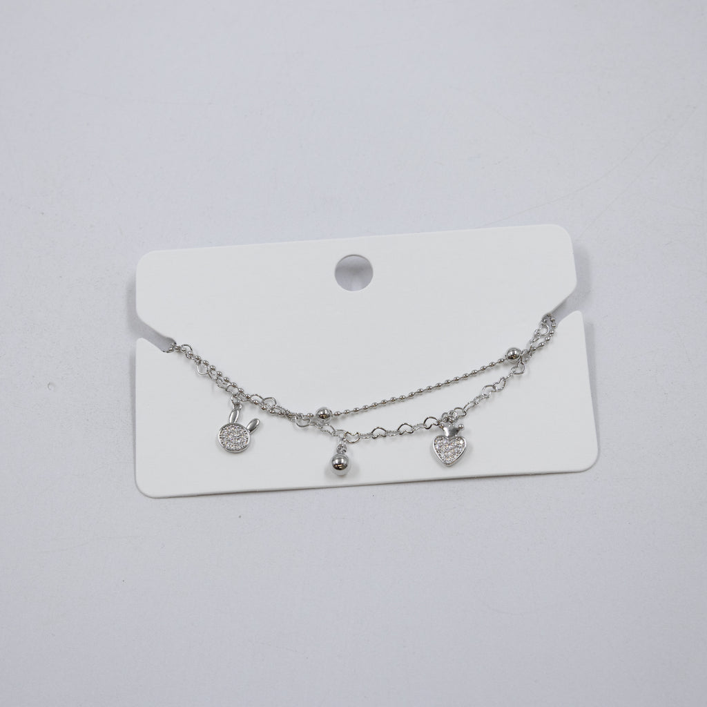 Pulsera Plateada Ansheli 36 Oro Laminado