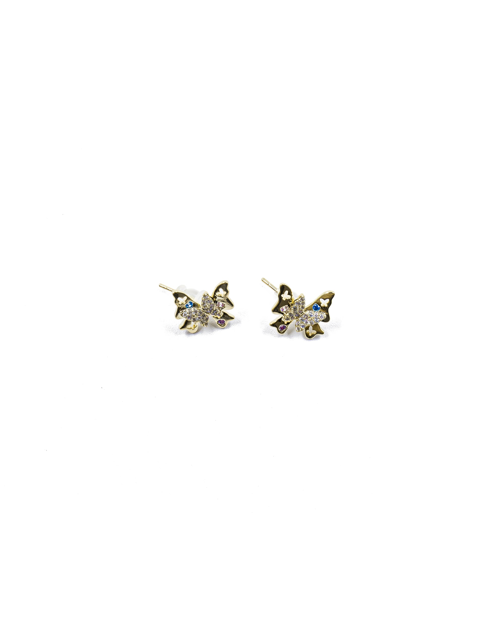 Aretes Largos Ansheli Dorados M1 Oro Laminado