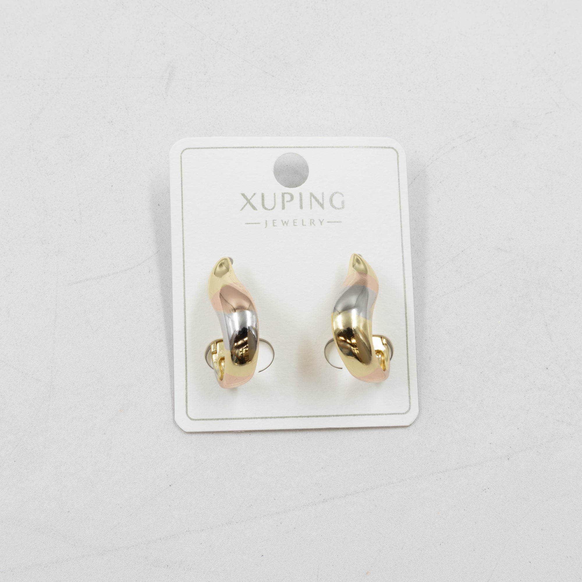 Aretes Oro Florentino Xuping M3 Oro Laminado