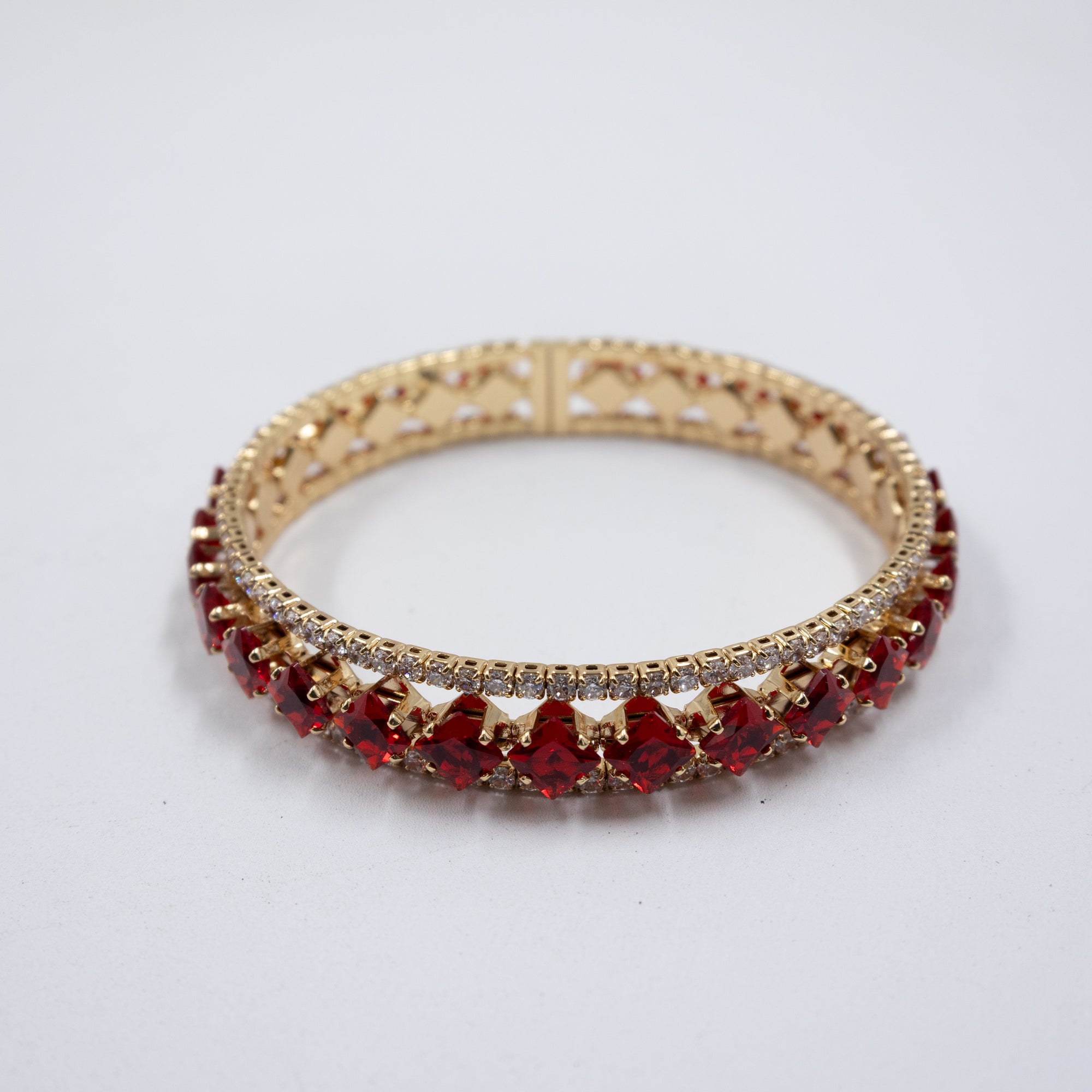 Pulseras Doradas con Piedras M2 Oro Laminado