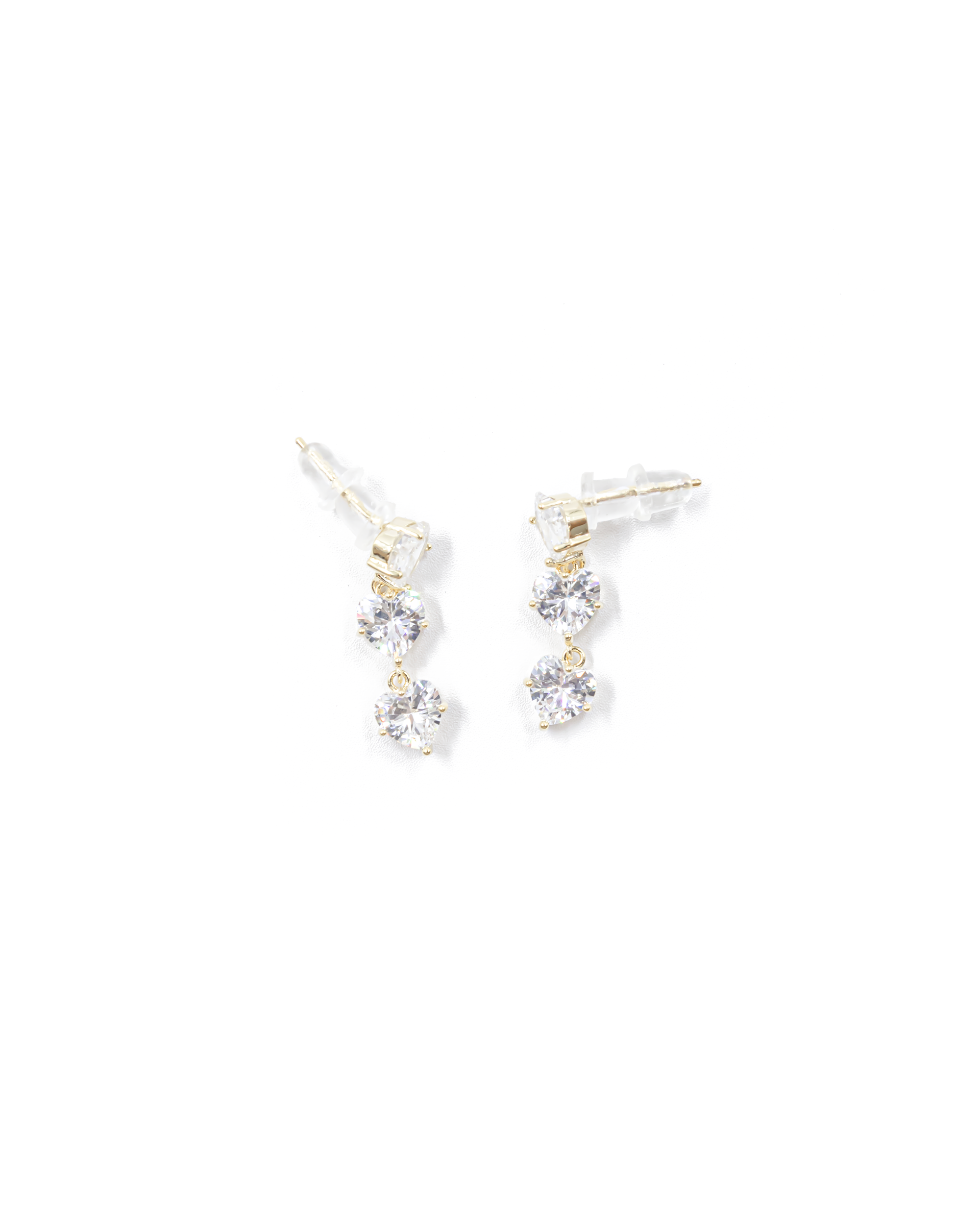 Aretes Largos Ansheli Dorados M9 Oro Laminado