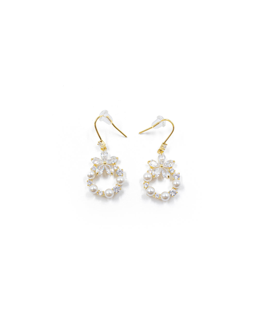 Aretes Largos Ansheli Dorados M5 Oro Laminado