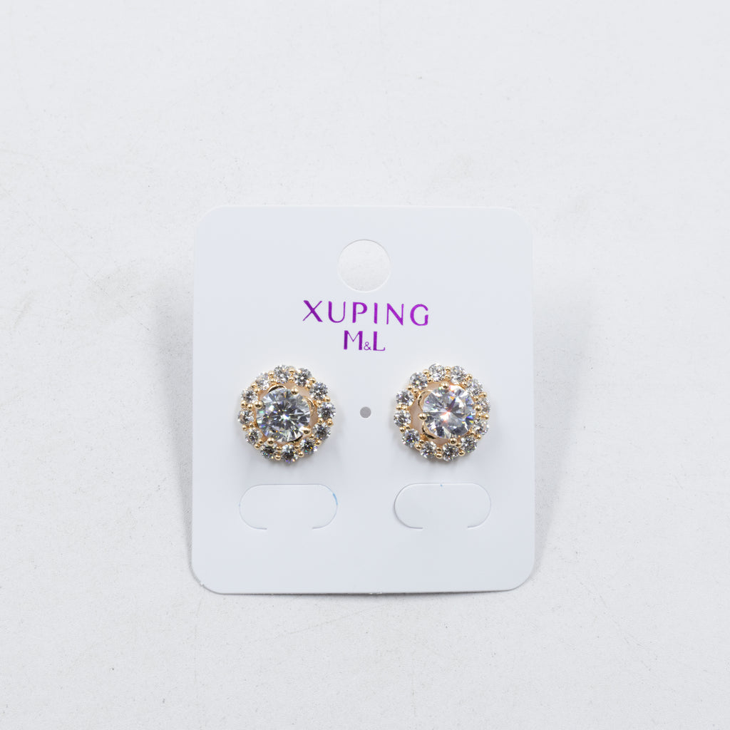 Aretes Xuping Dorados M15 Oro Laminado