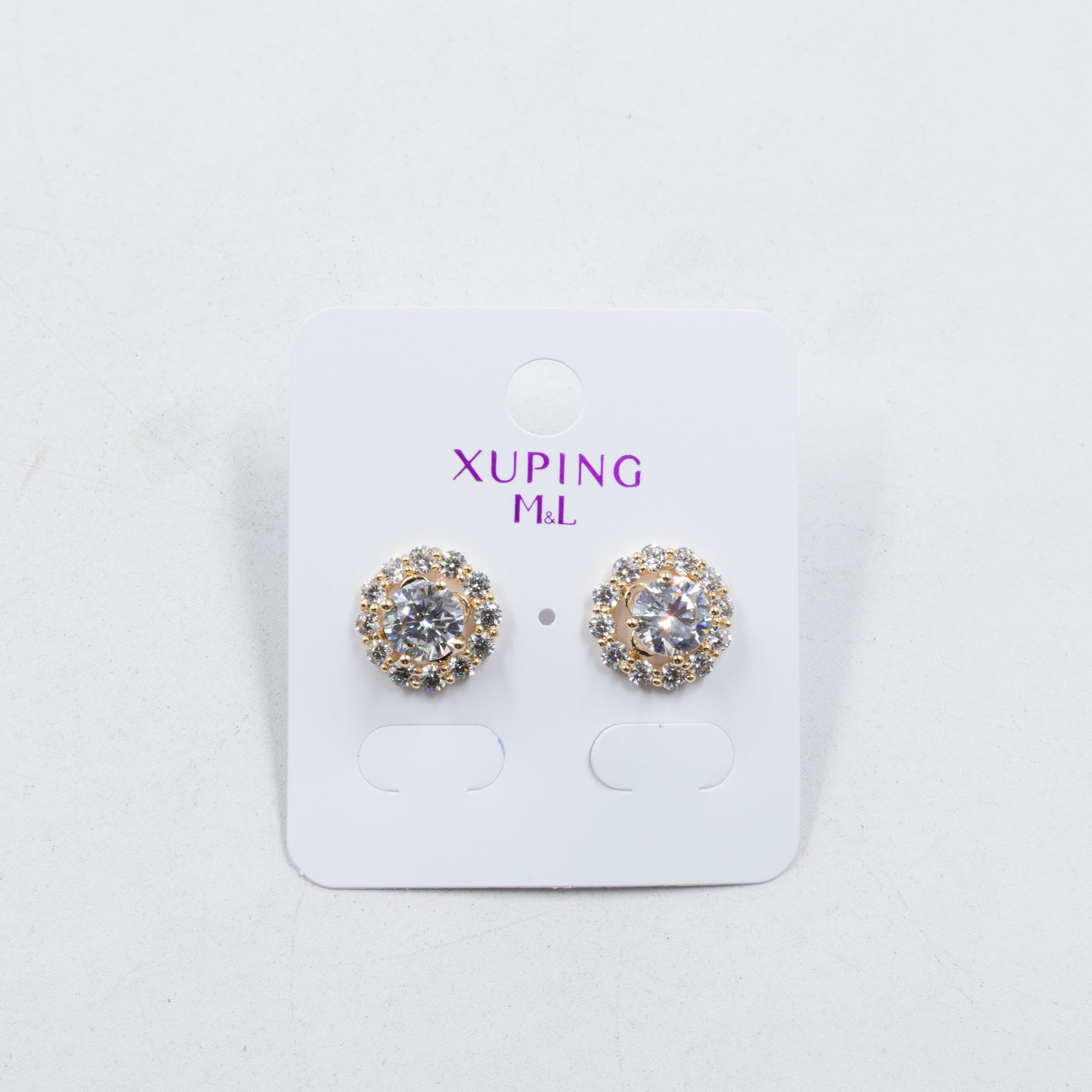 Aretes Xuping Dorados M15 Oro Laminado