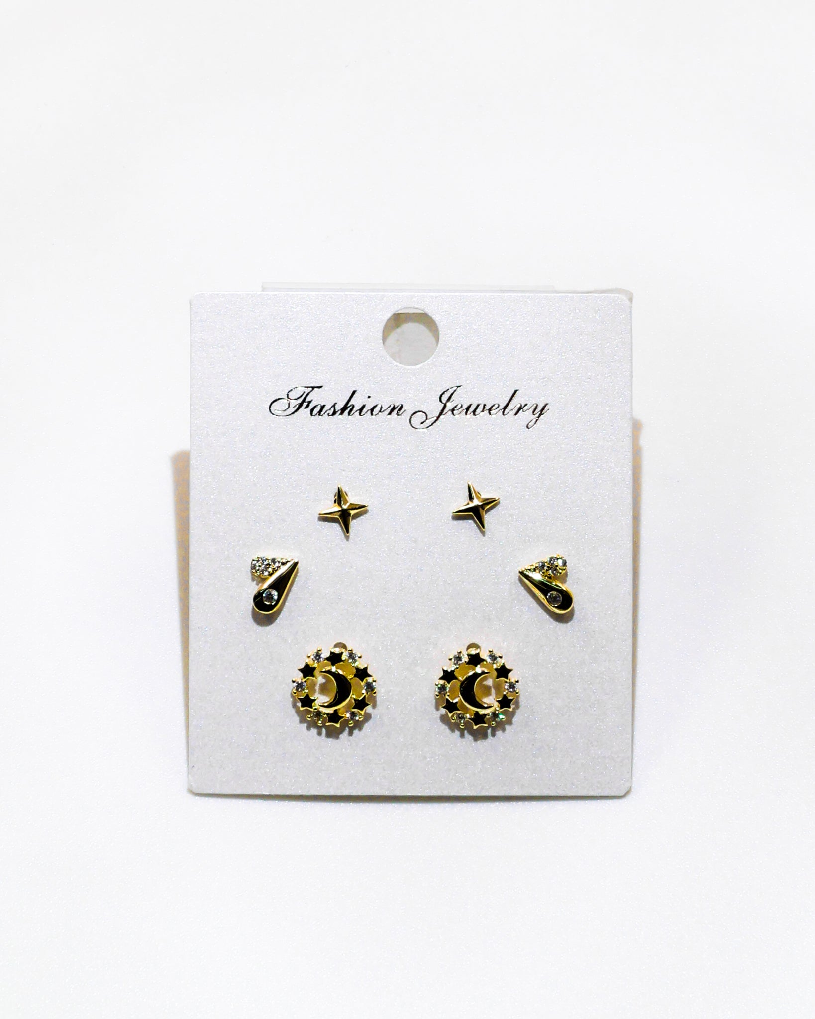 Set Aretes X3 - M25 Oro Laminado