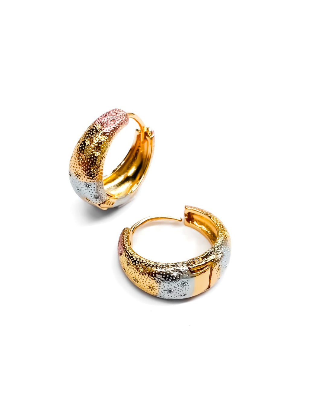 ARETES HUGGIES M23 - ORO LAMINADO