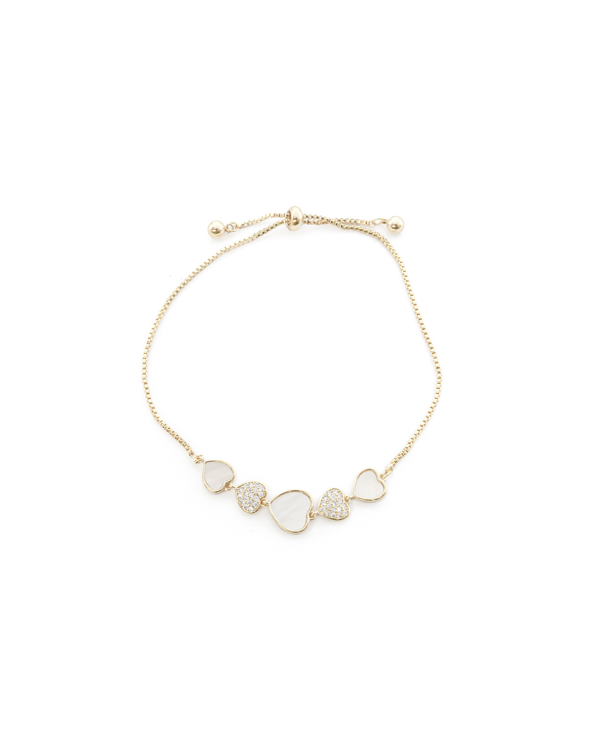 Pulsera Dorada Ansheli M21 - Oro Laminado
