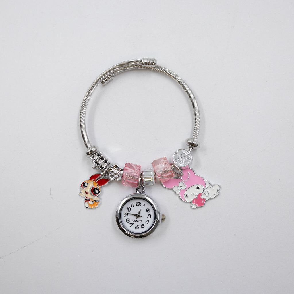 Pulsera tipo Pandora Plateadas M15 Oro Laminado