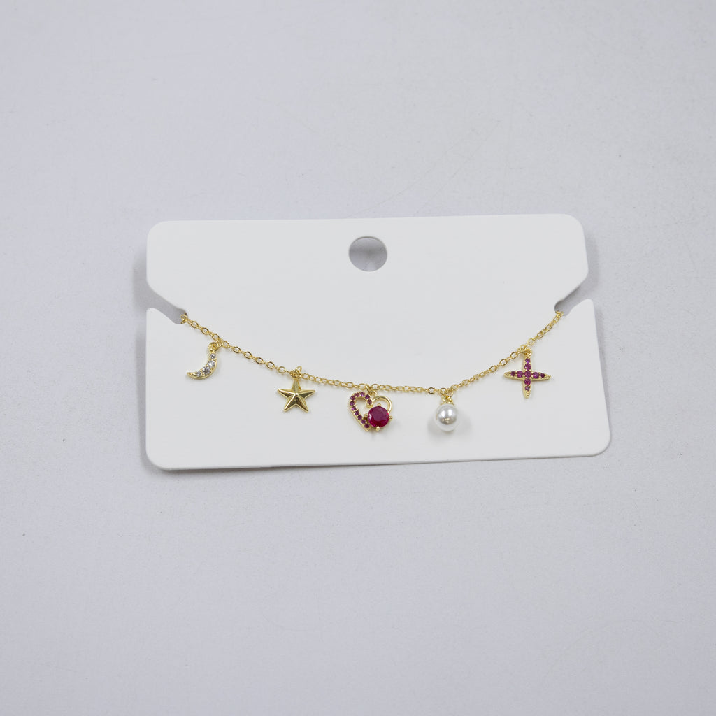 Pulsera Dorada Ansheli 31 Oro Laminado