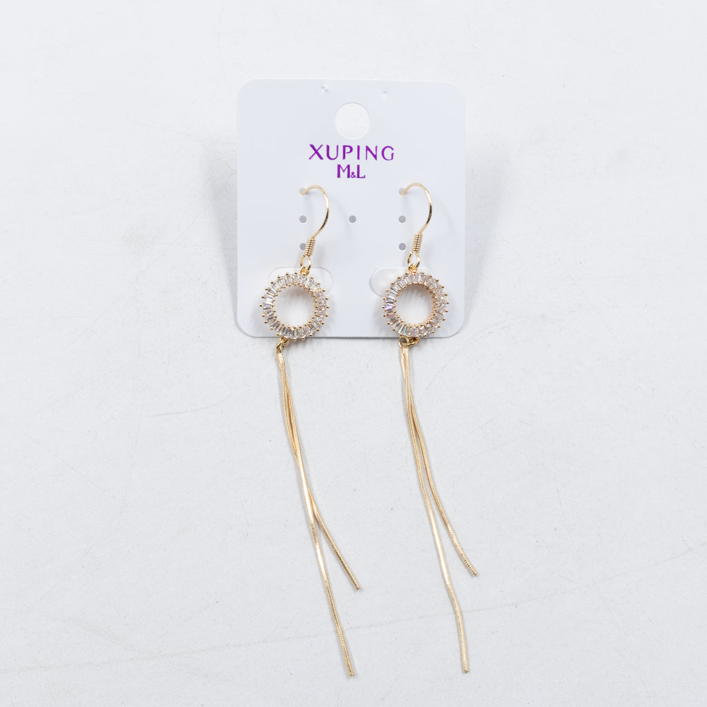Aretes Xuping Dorados M17 Oro Laminado