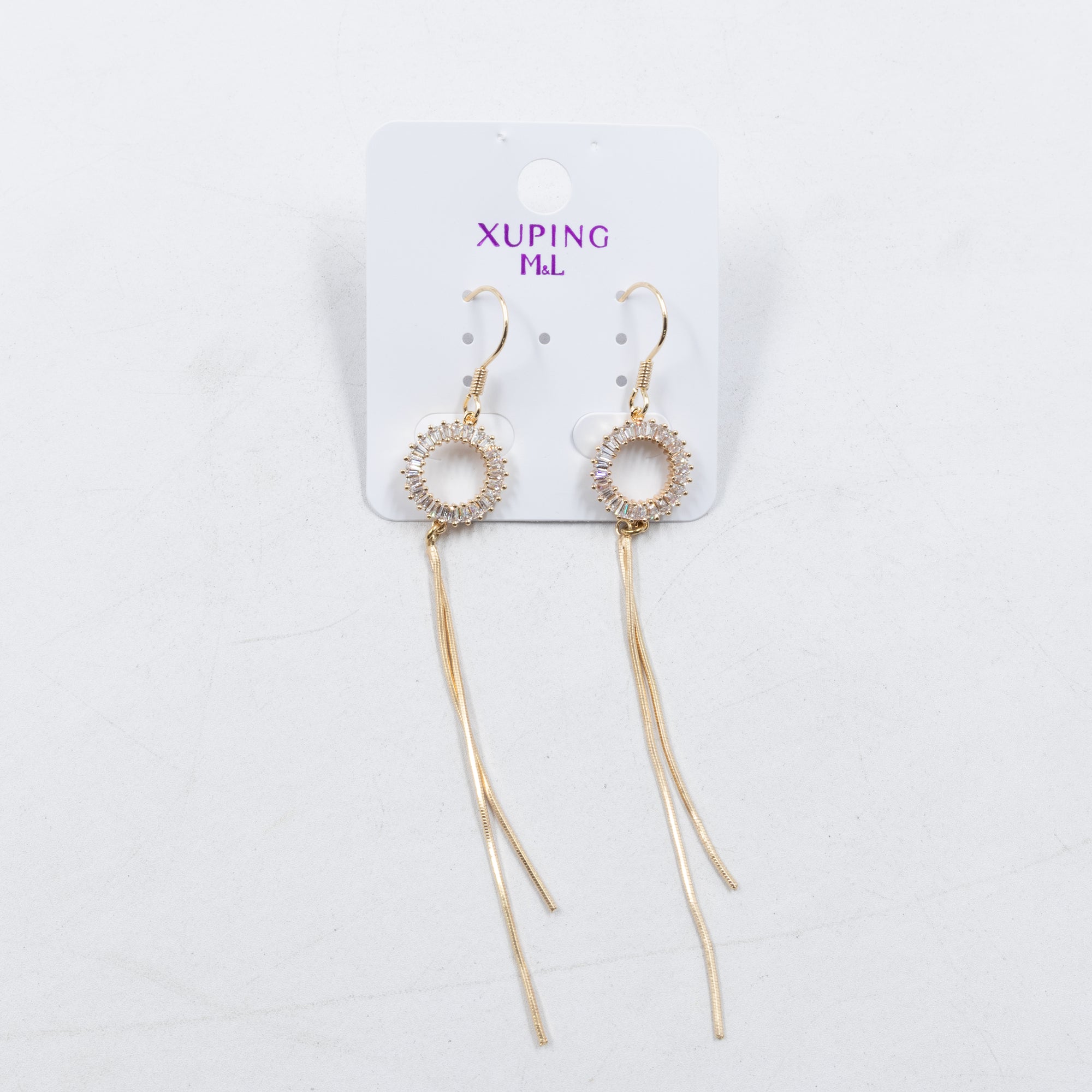 Aretes Xuping Dorados M17 Oro Laminado