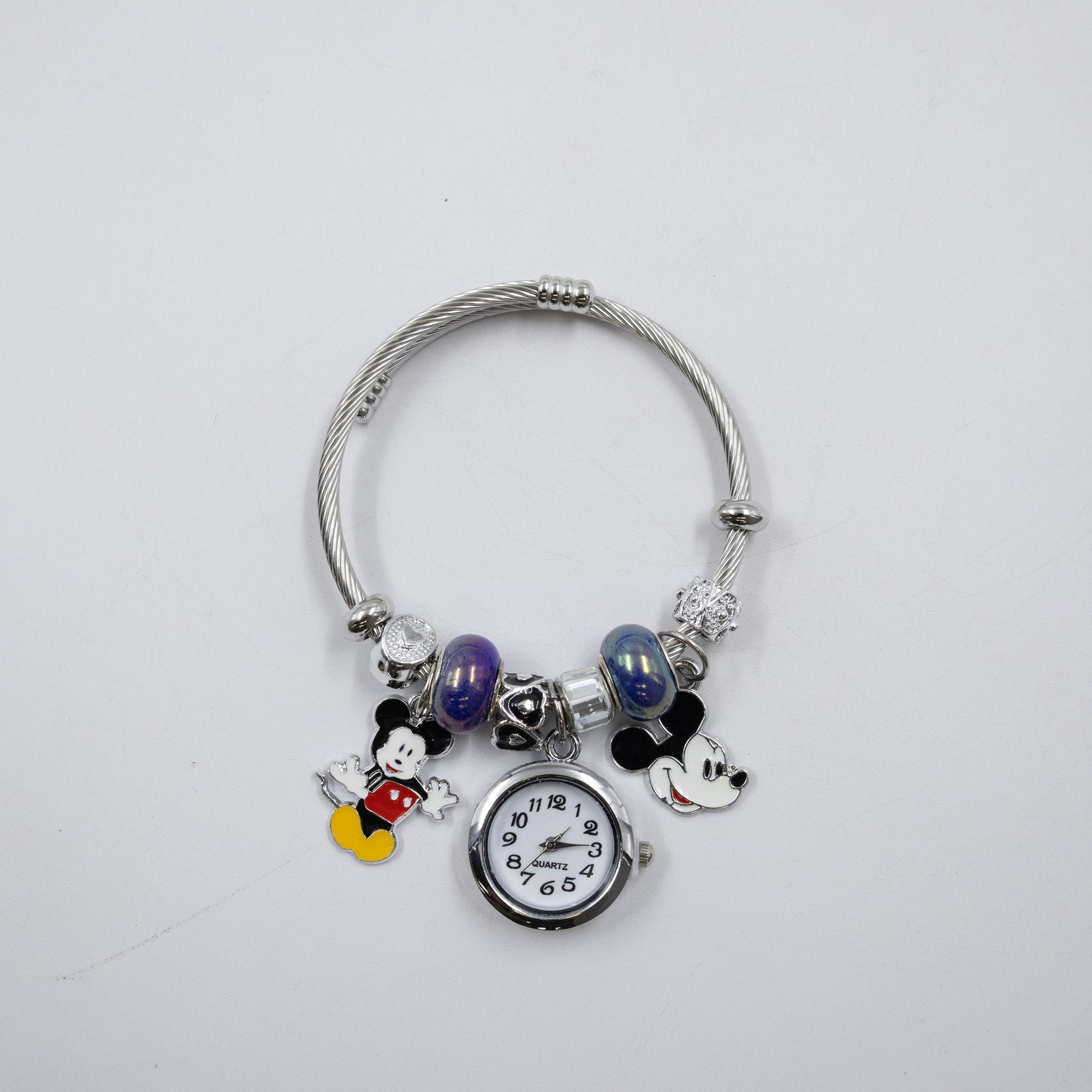 Pulsera tipo Pandora Plateadas M17 Oro Laminado