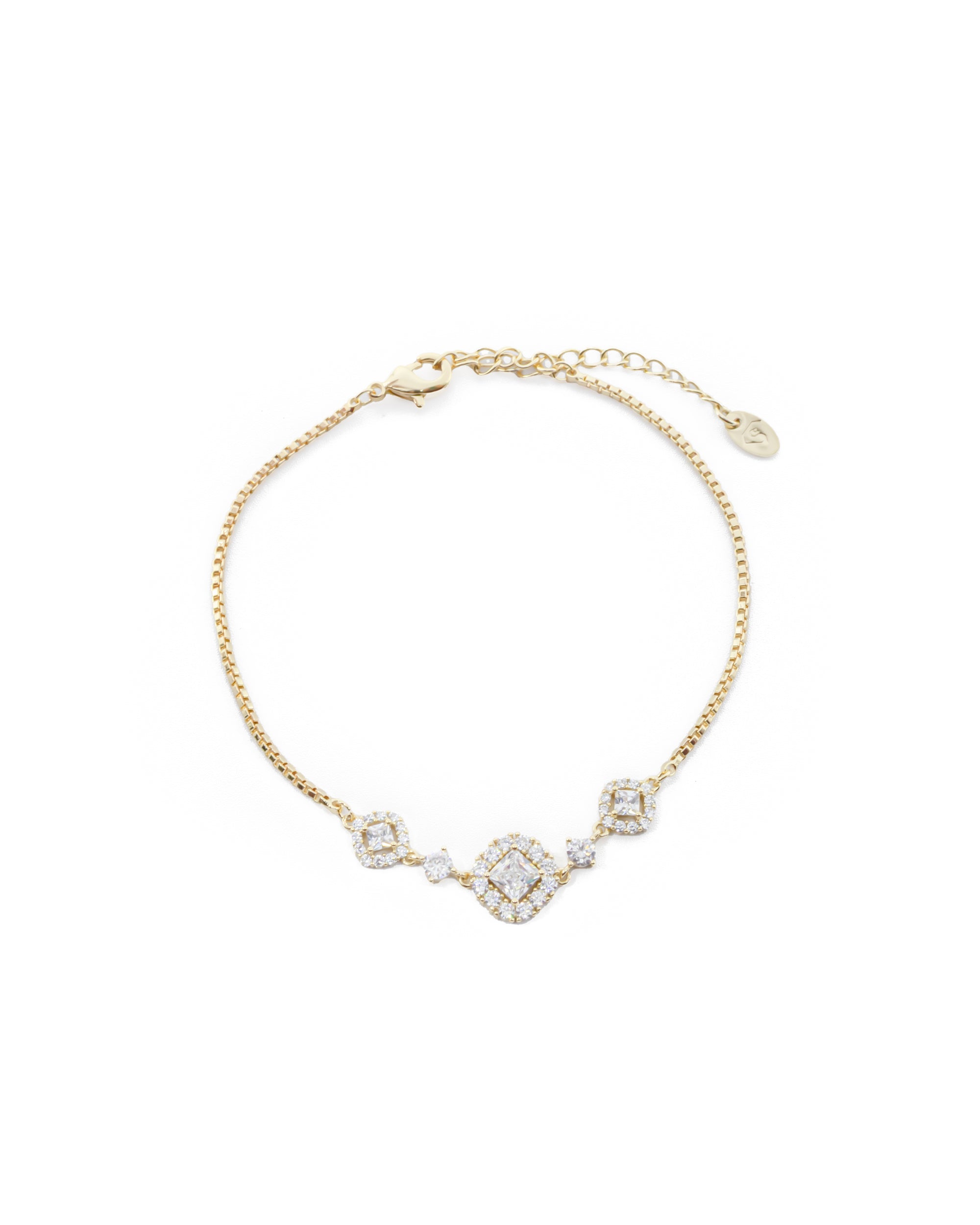 Pulsera Dorada Ansheli M15 - Oro Laminado