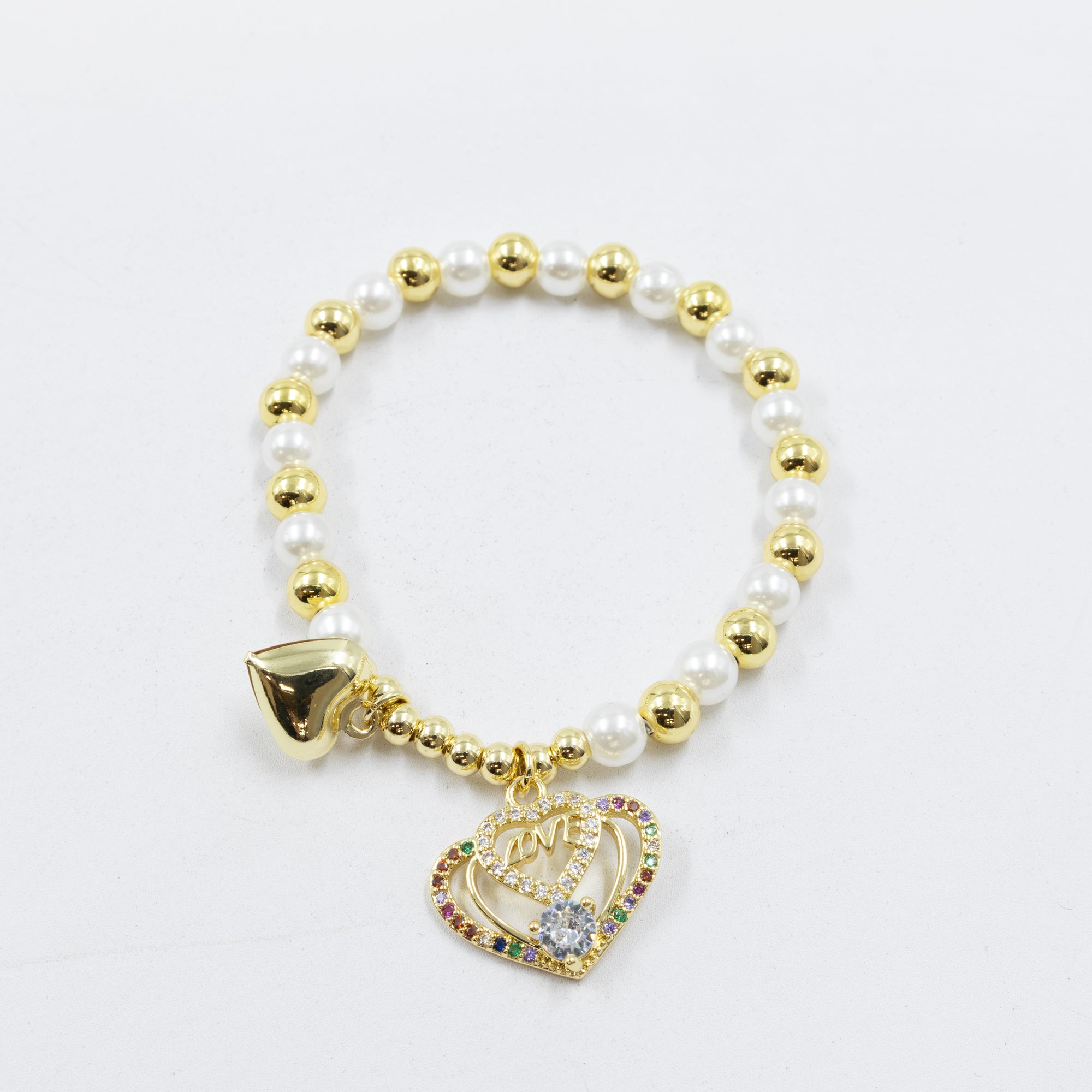 Pulsera con dije de Mamá M1 Oro Laminado 05/03/26