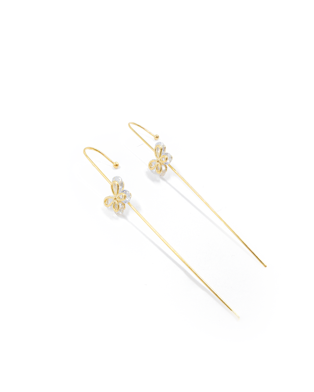 Aretes Violadores Dorados M2 Oro Laminado
