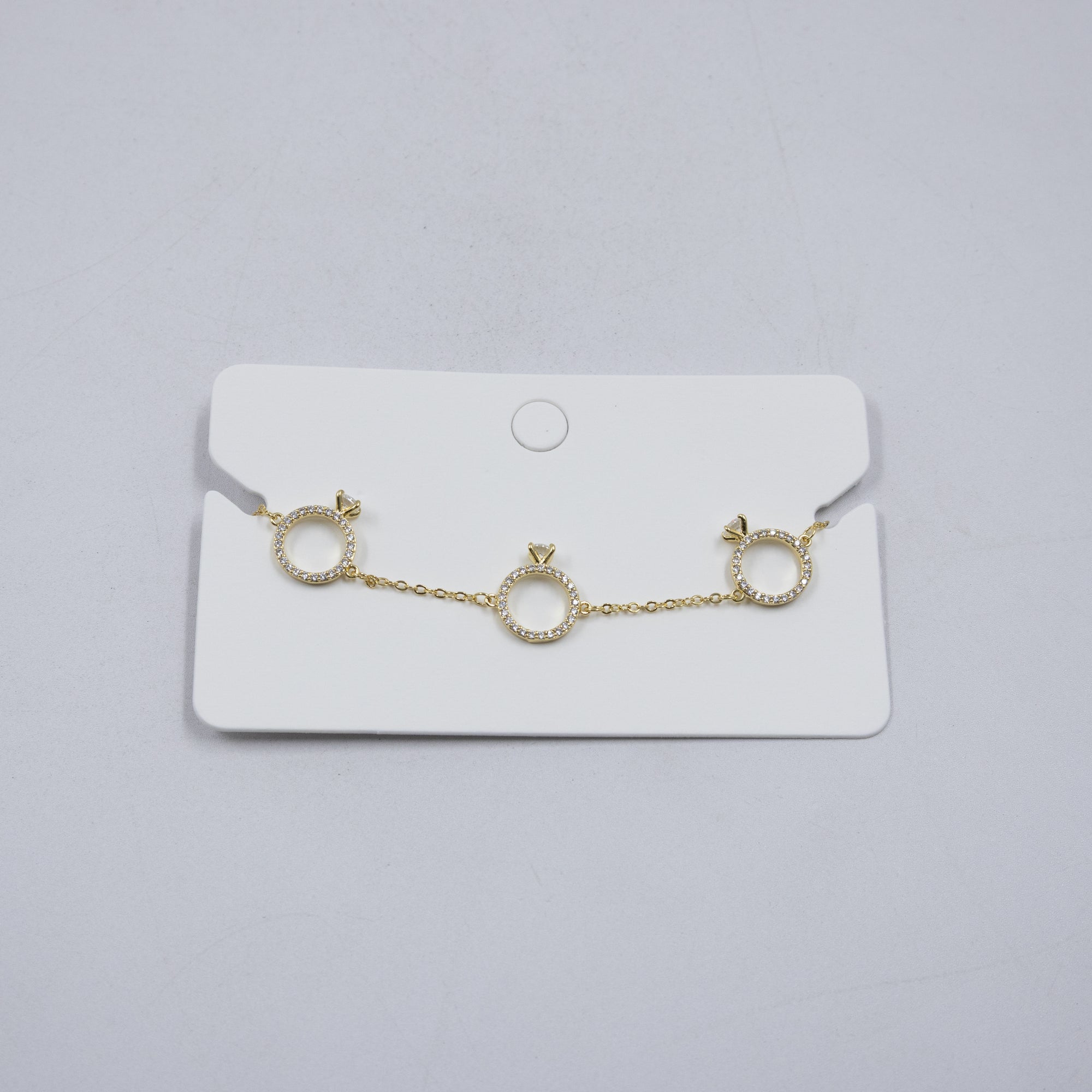 Pulsera Dorada Ansheli M16 Oro Laminado