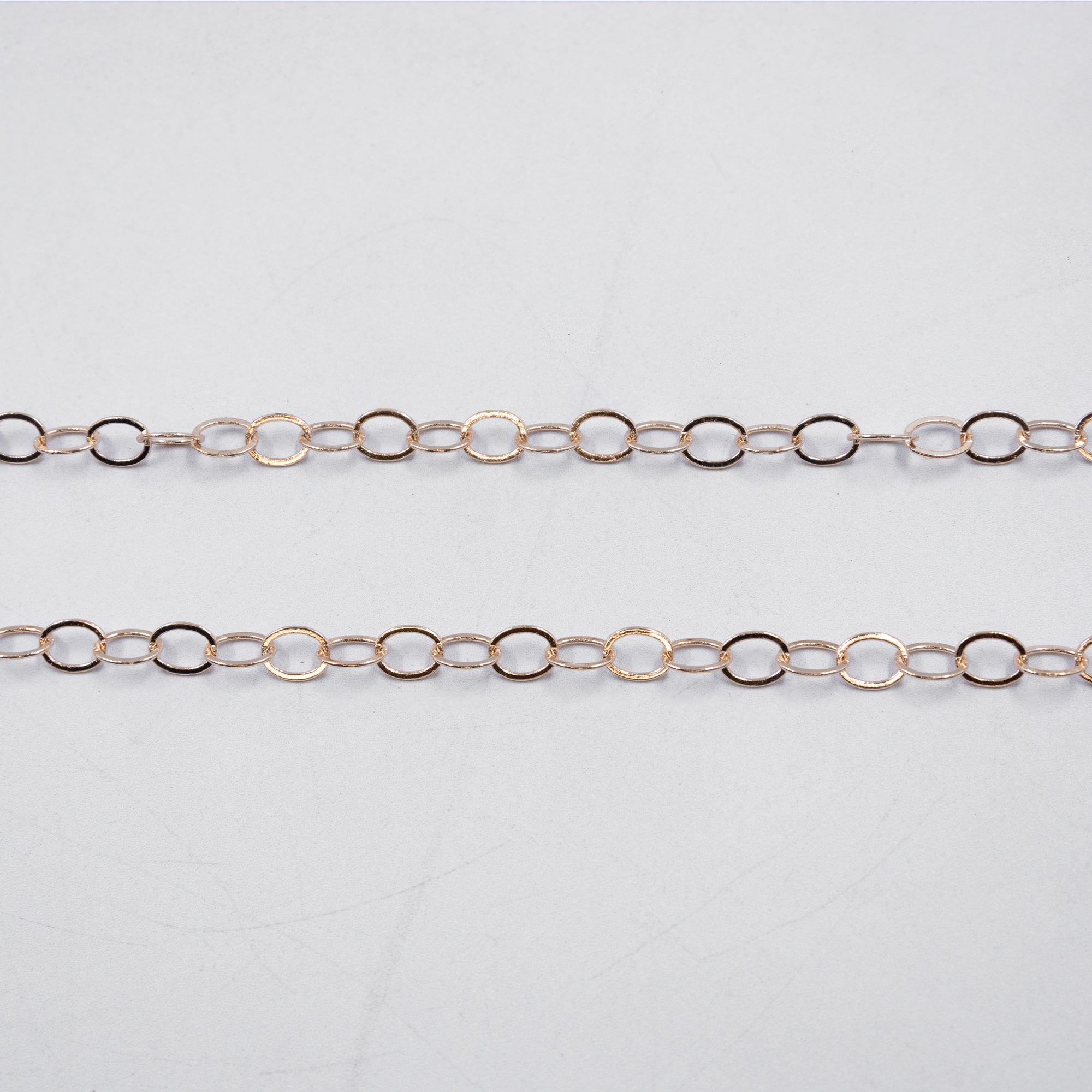 Cadenas Xuping Oro Rosado M3 Oro Laminado