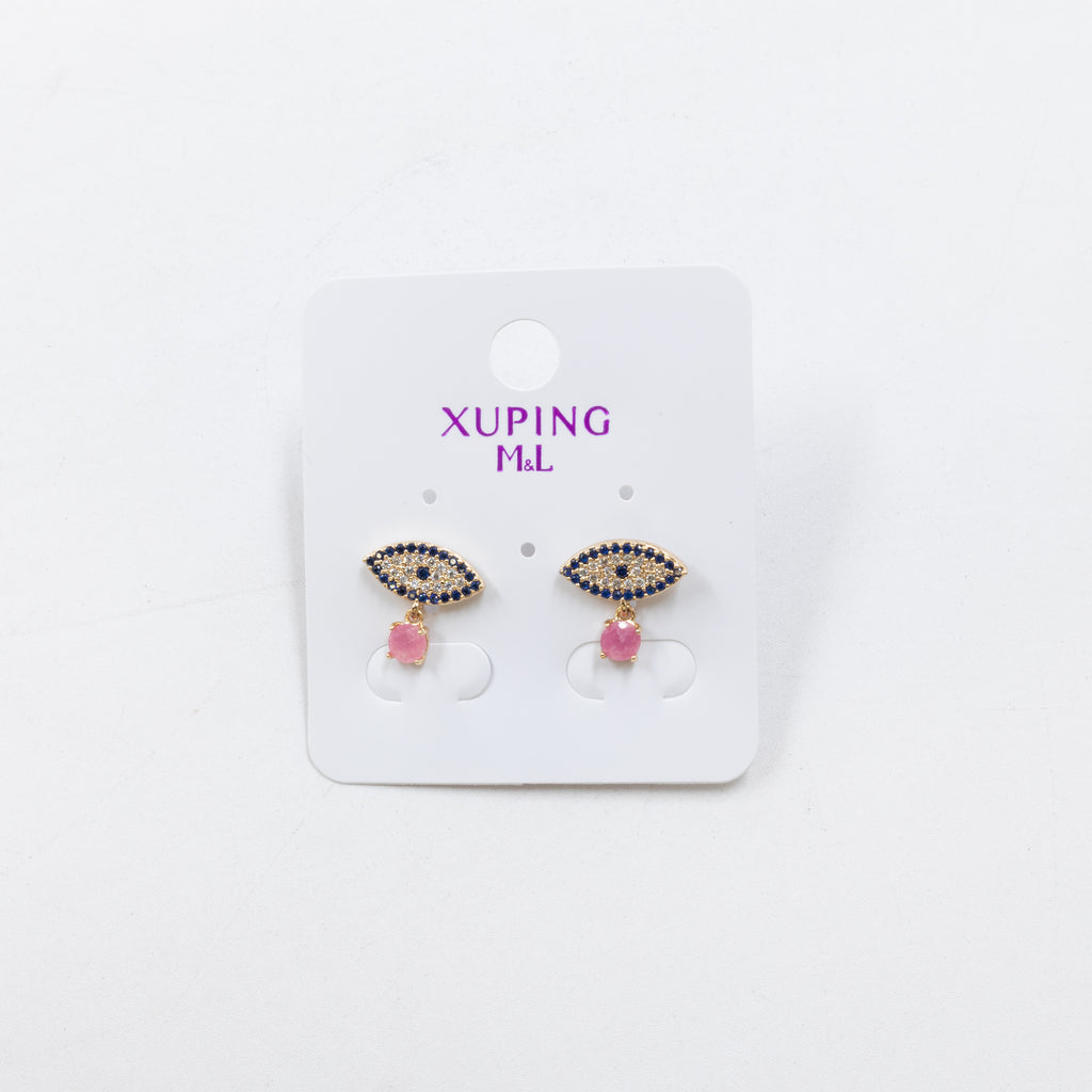 Aretes Dorados Xuping de Gancho M11 Oro Laminado