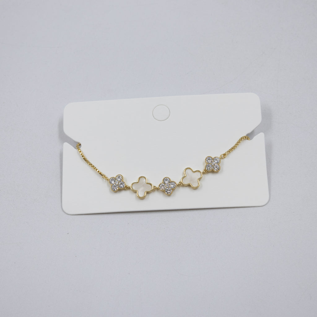 Pulsera Dorada Ansheli 33 Oro Laminado