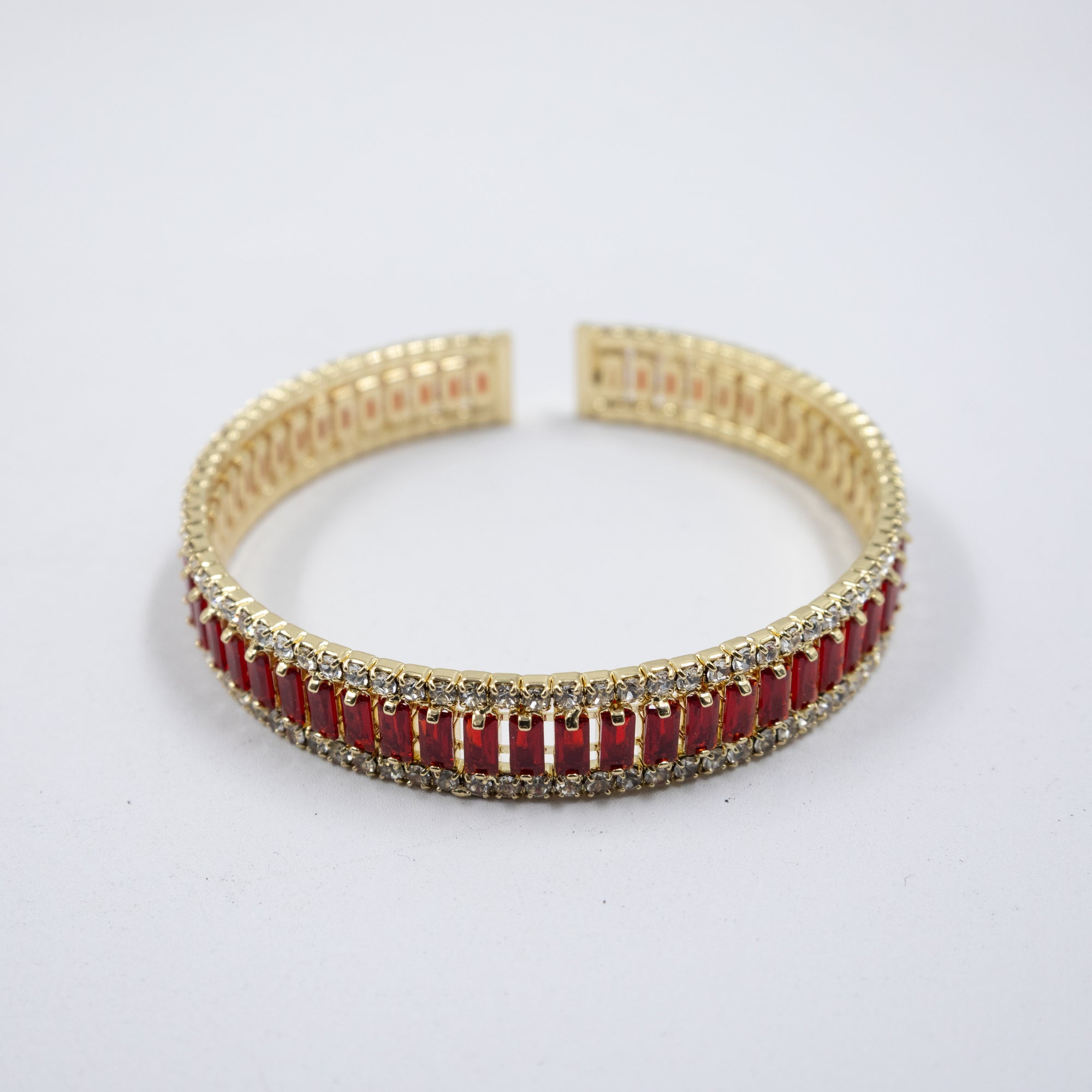 Pulseras Doradas con Piedras M1 Oro Laminado