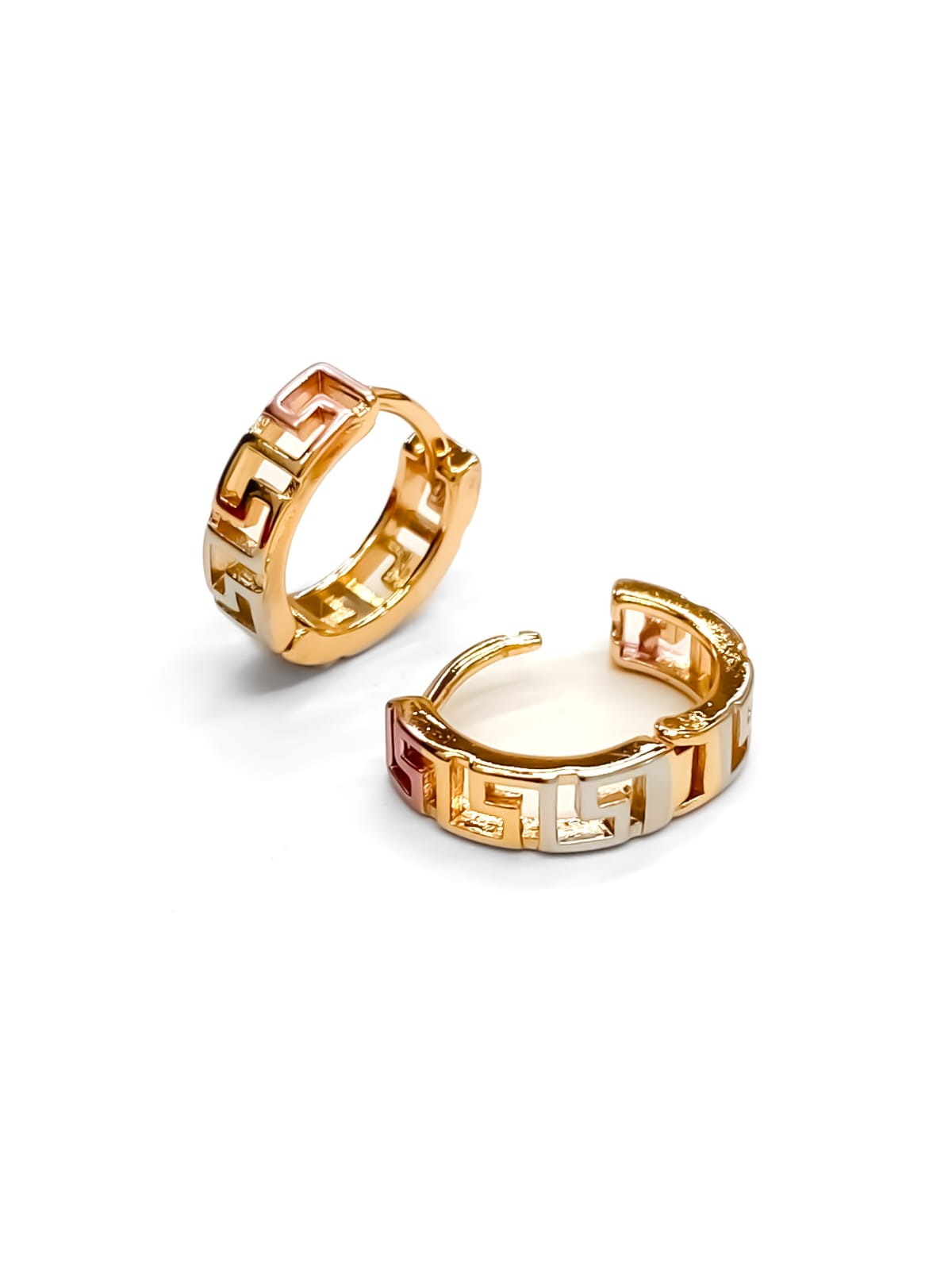ARETES HUGGIES M19 - ORO LAMINADO