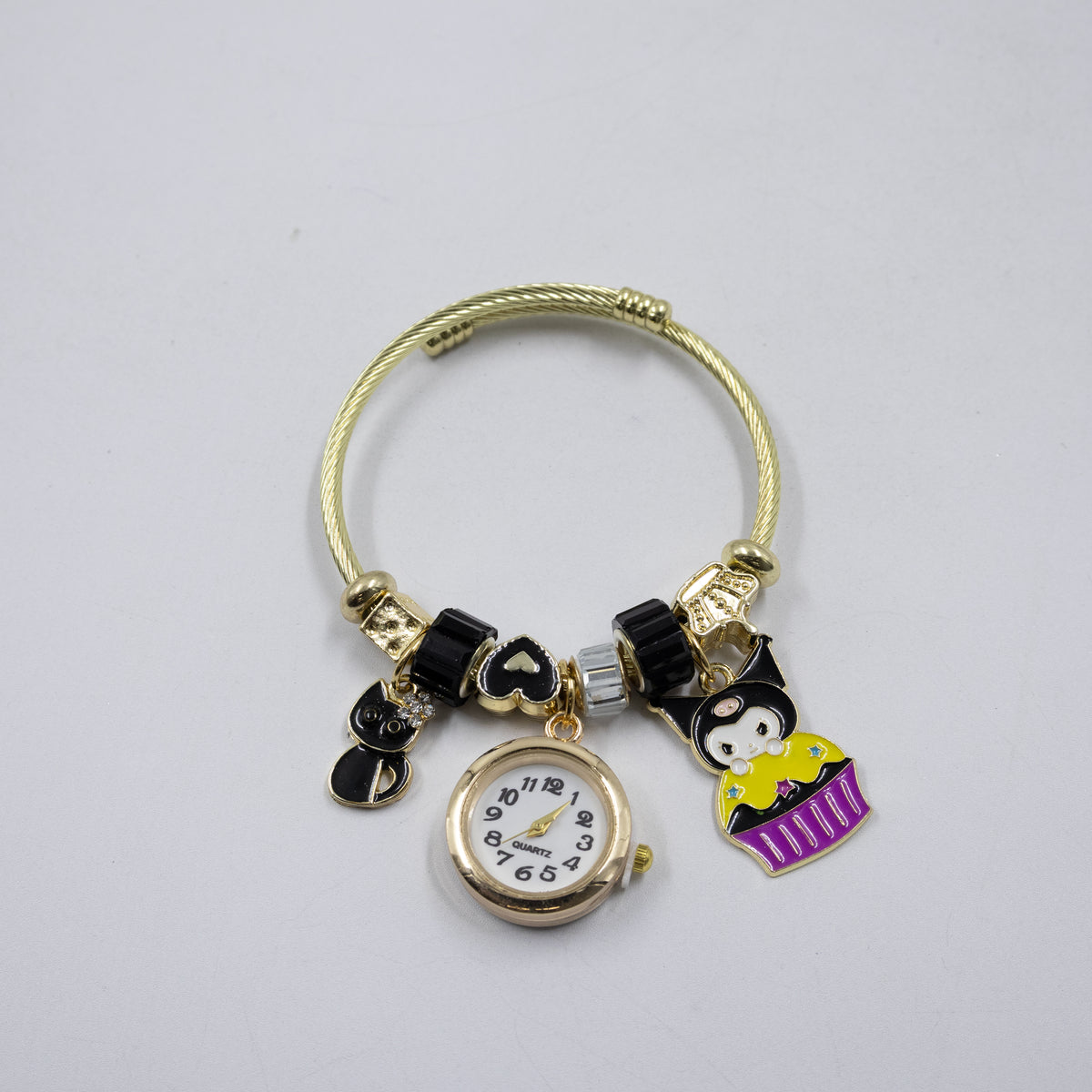 Pulsera tipo Pandora Dorados M15 Oro Laminado