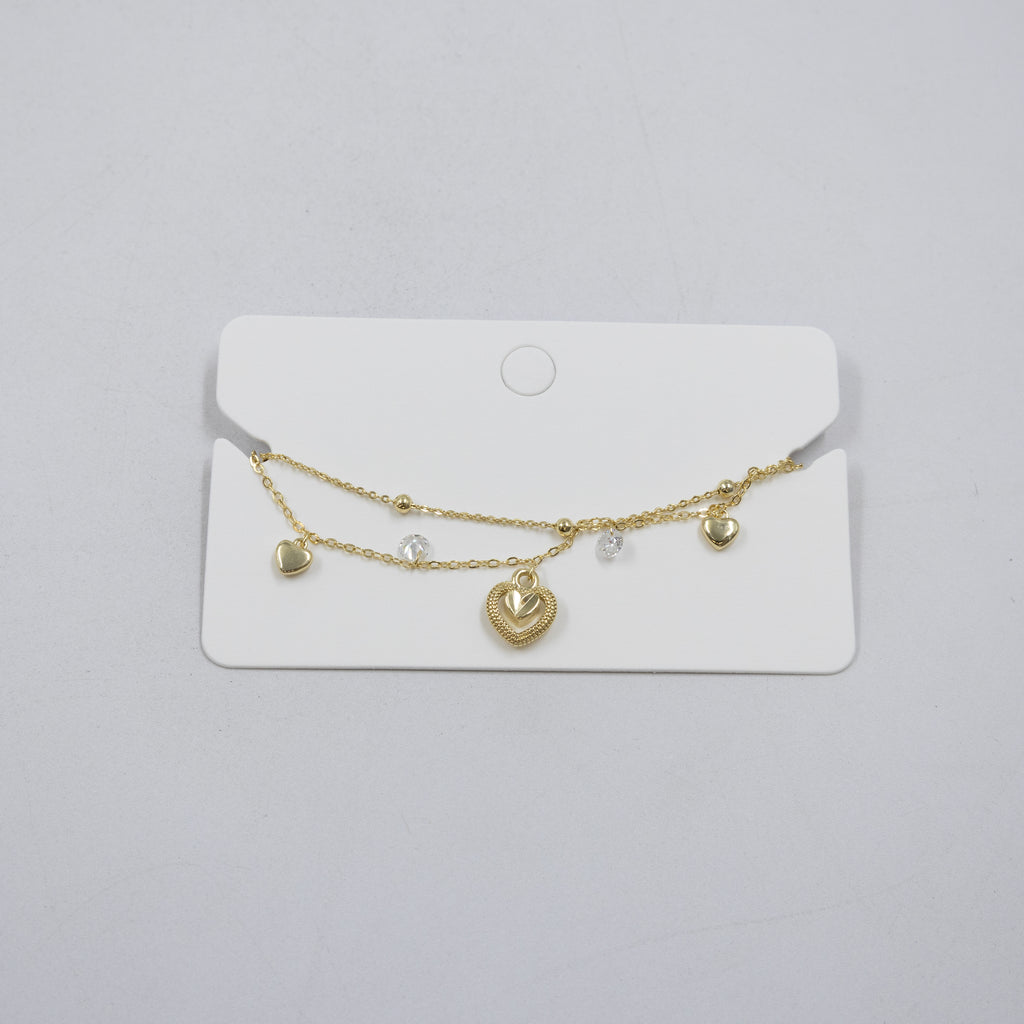 Pulsera Dorada Ansheli M7 Oro Laminado